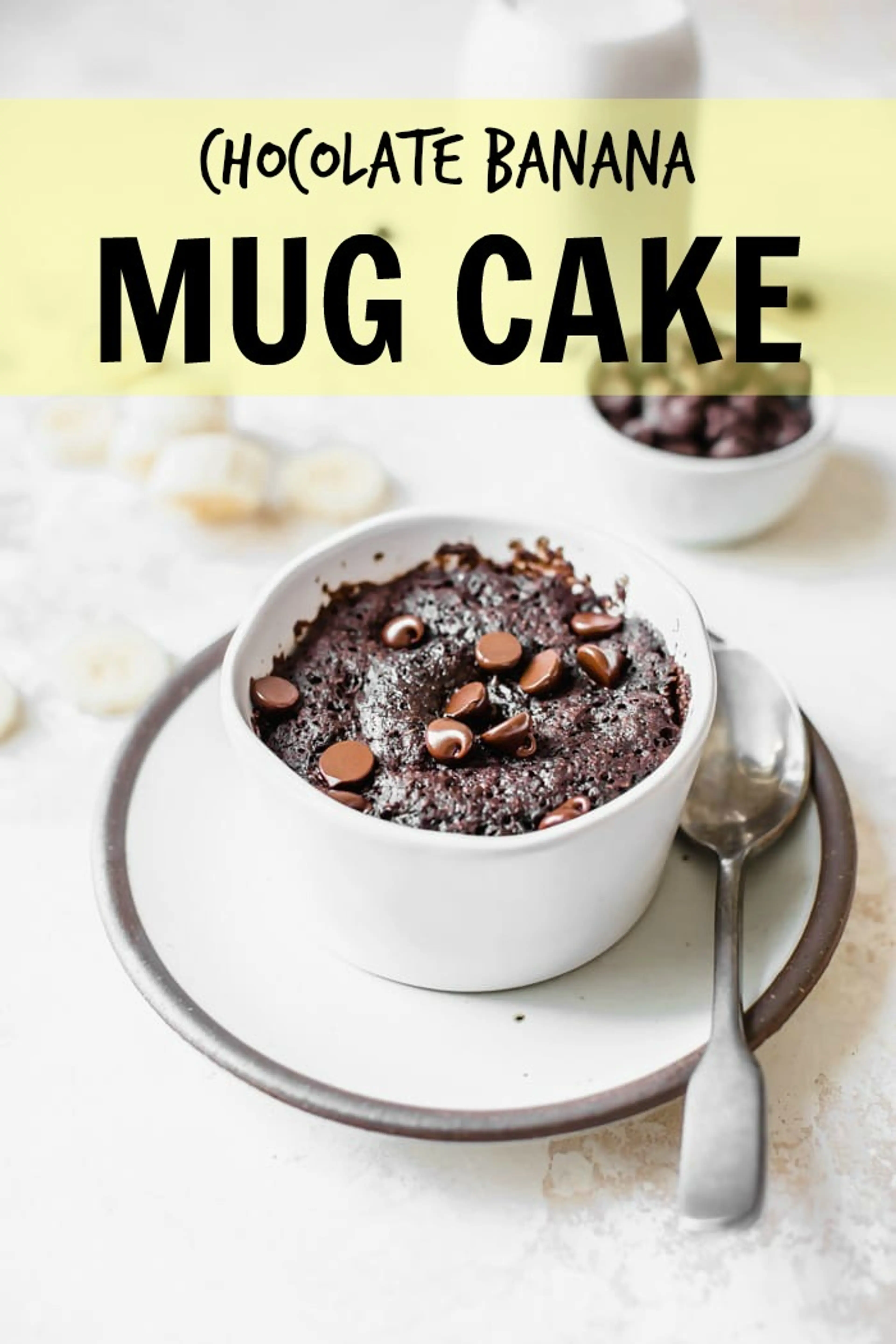 Chocolate Banana Mug Cake