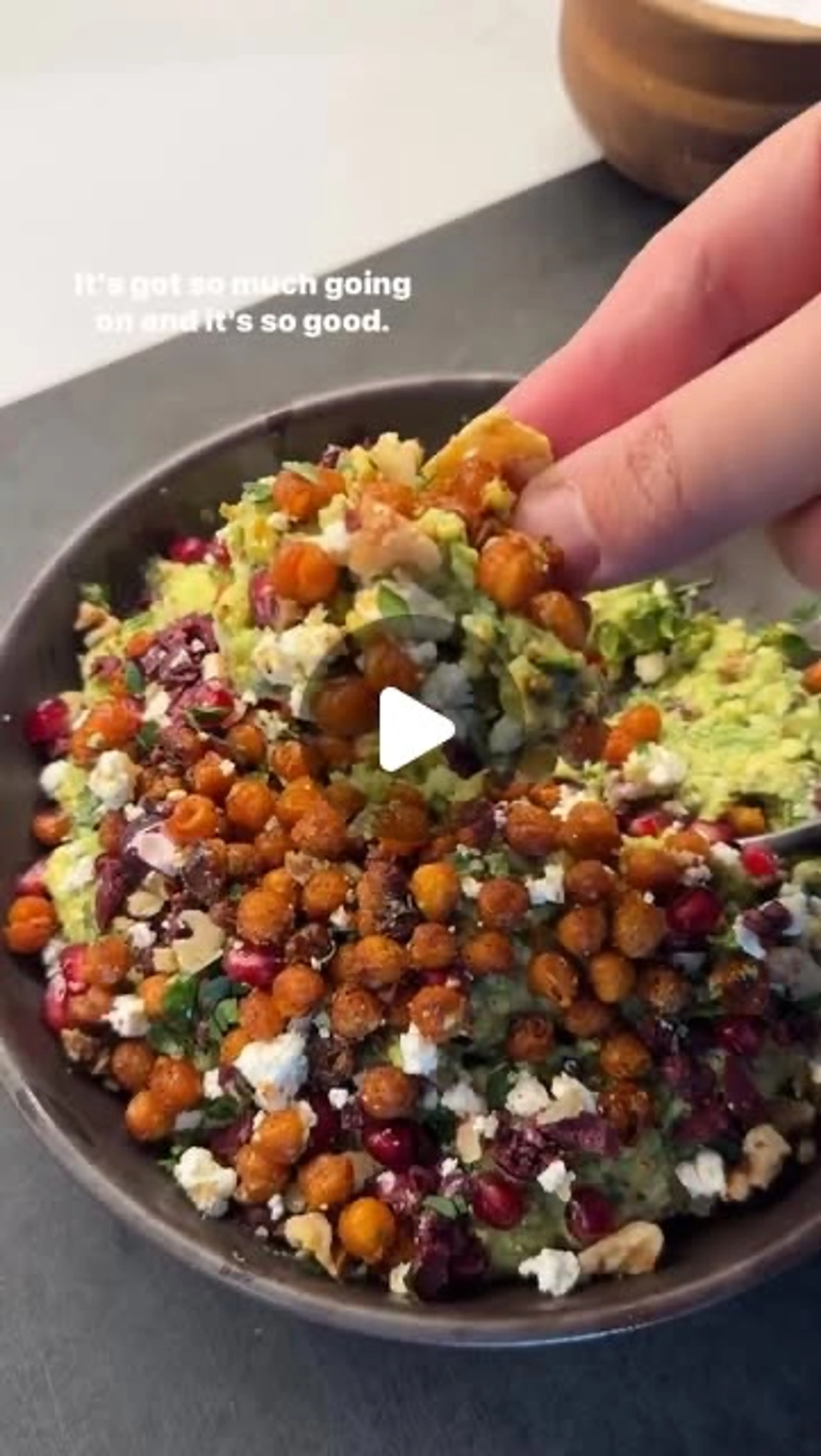 Mediterranean-inspired Guacamole