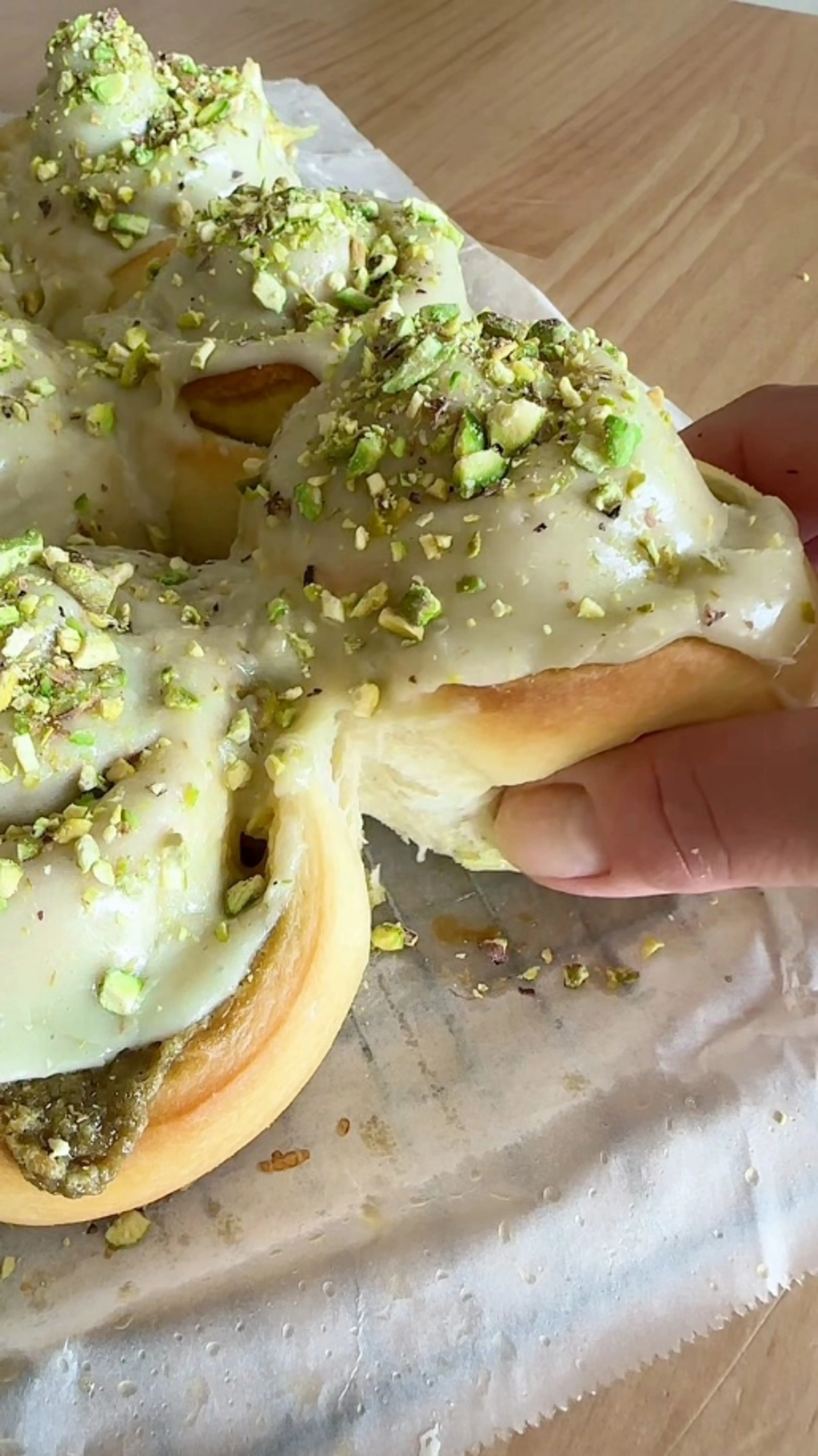 Pistachio Rolls