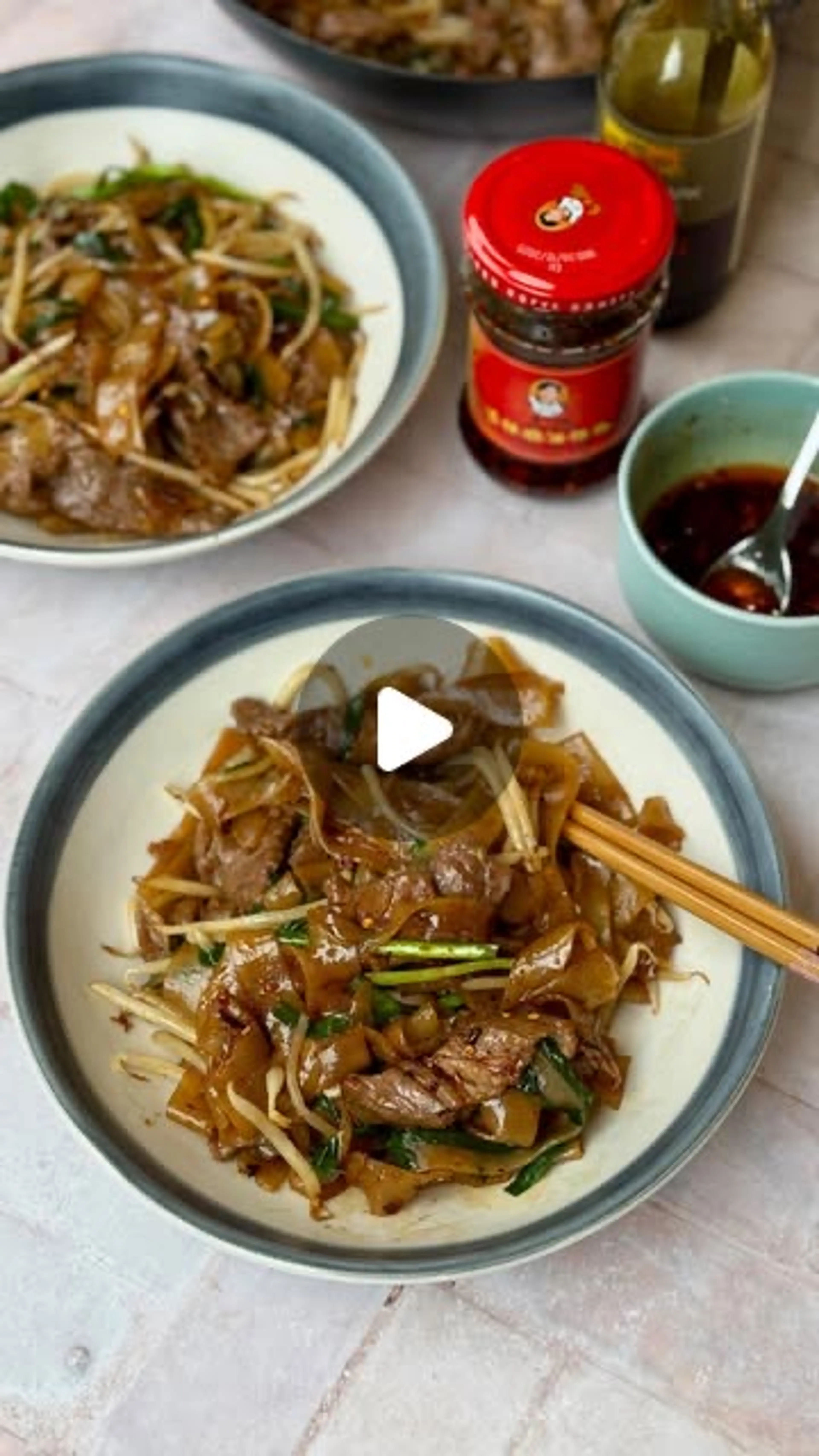 Beef Ho-fun Noodles – Recipe Below – This Quick and Easy Noo