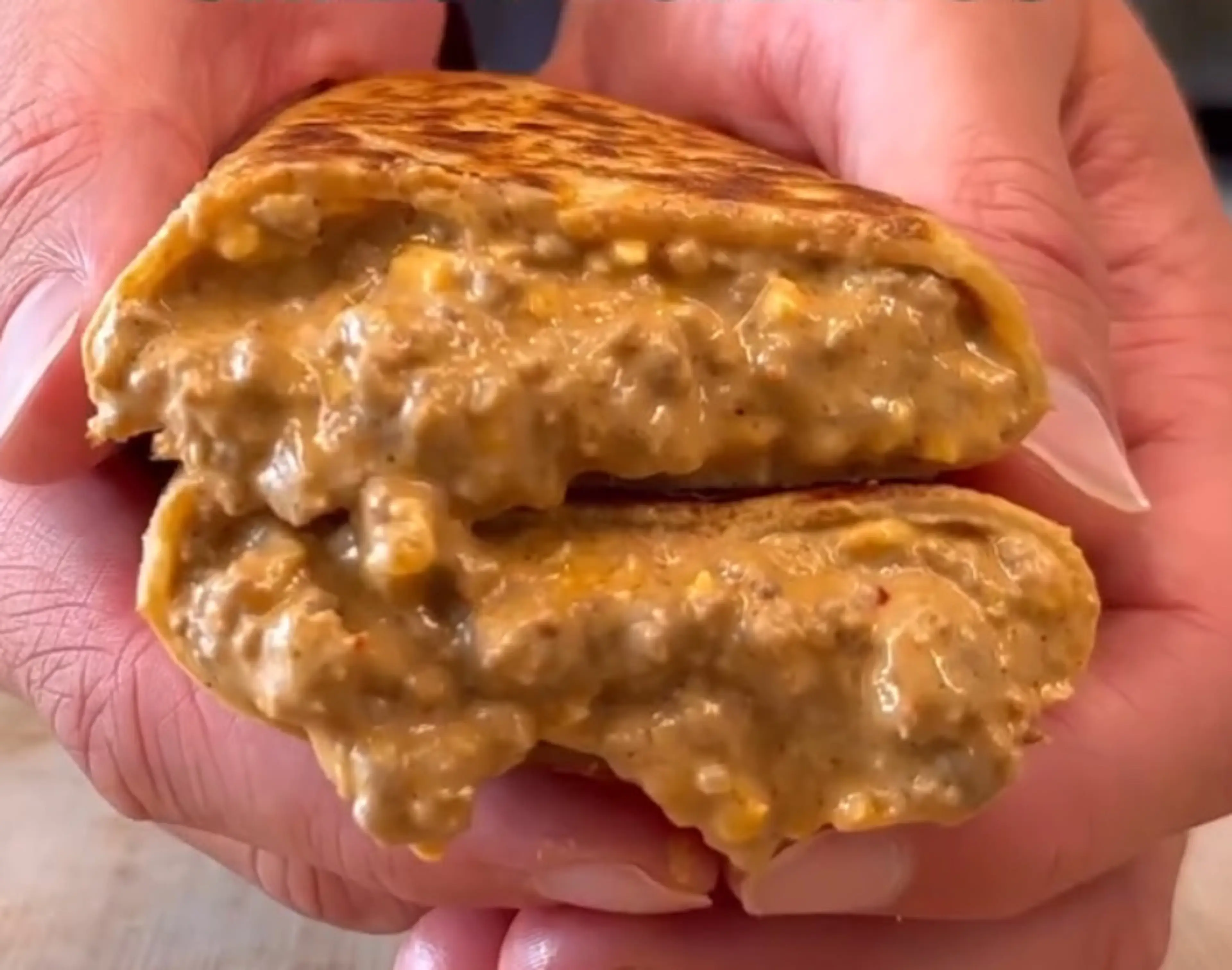 Beef & Cheese Burritos