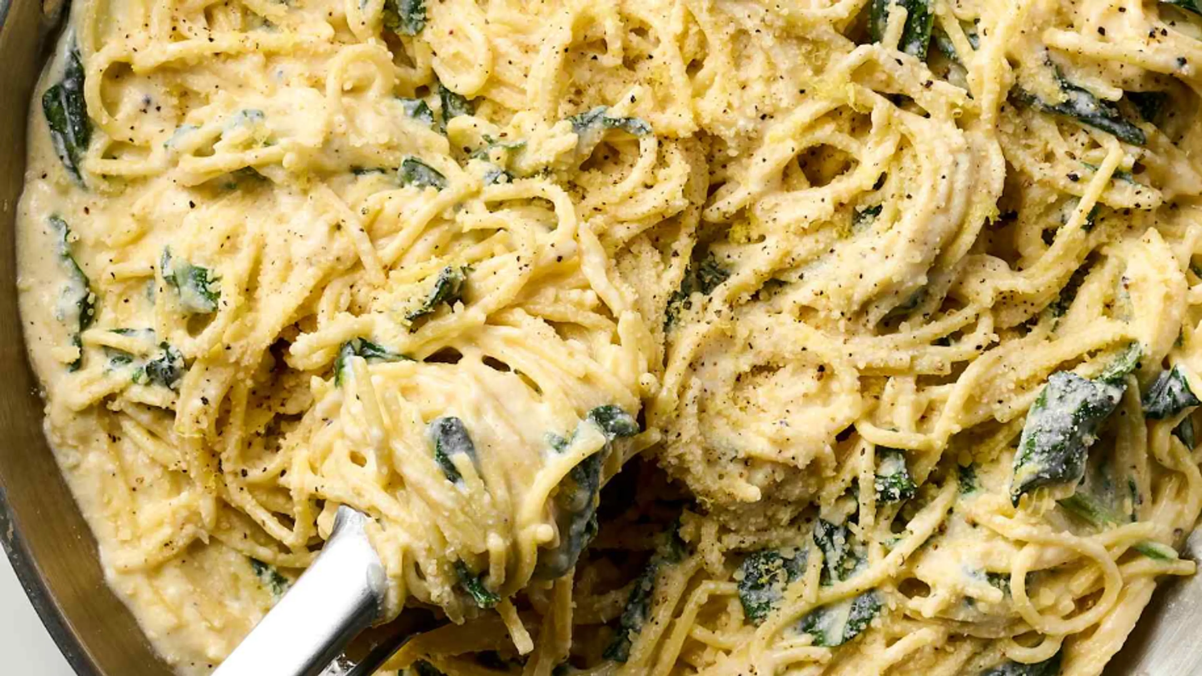 One-Pot Lemon Ricotta Spinach Pasta