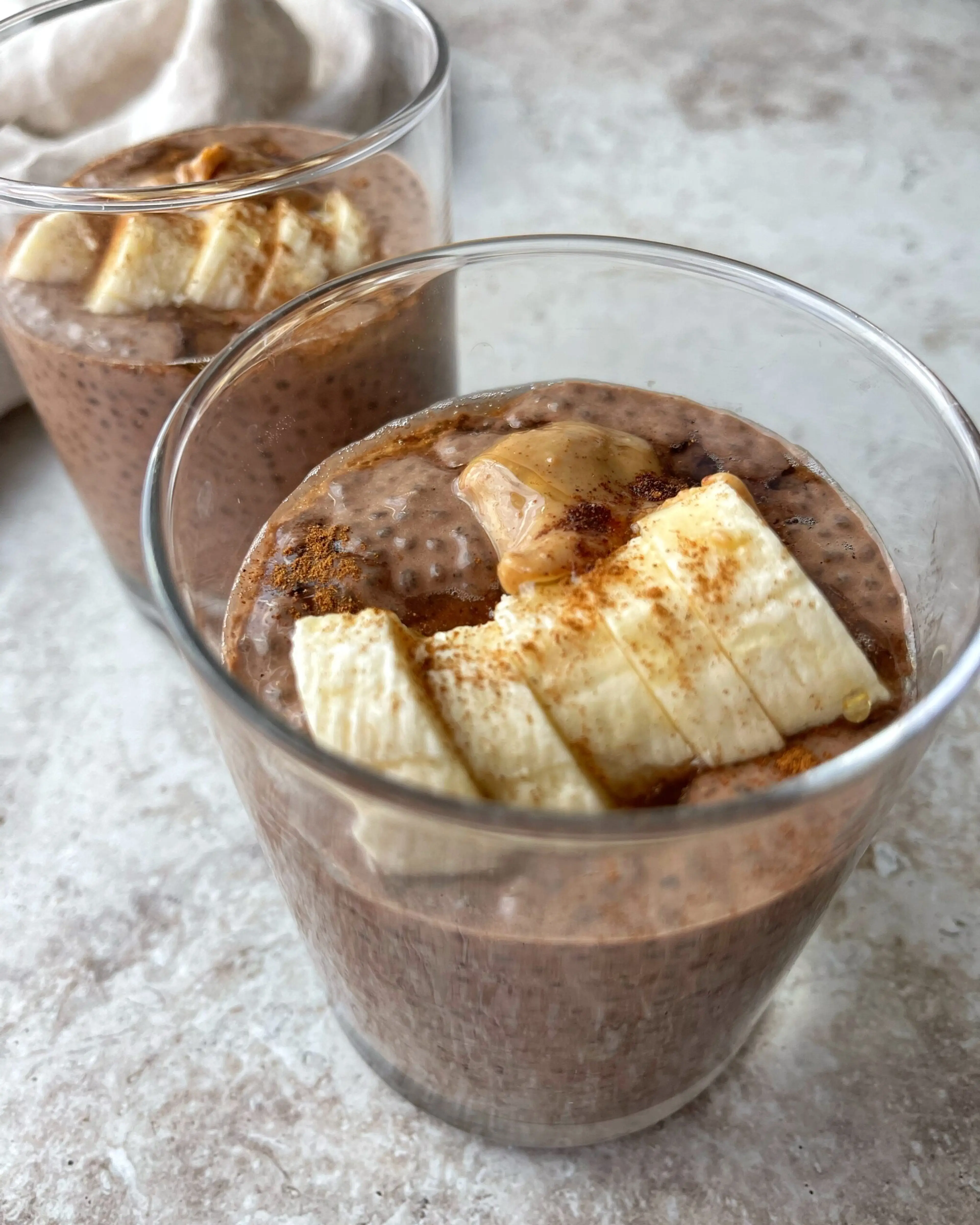 Chocolate Peanut Butter Chia Pudding