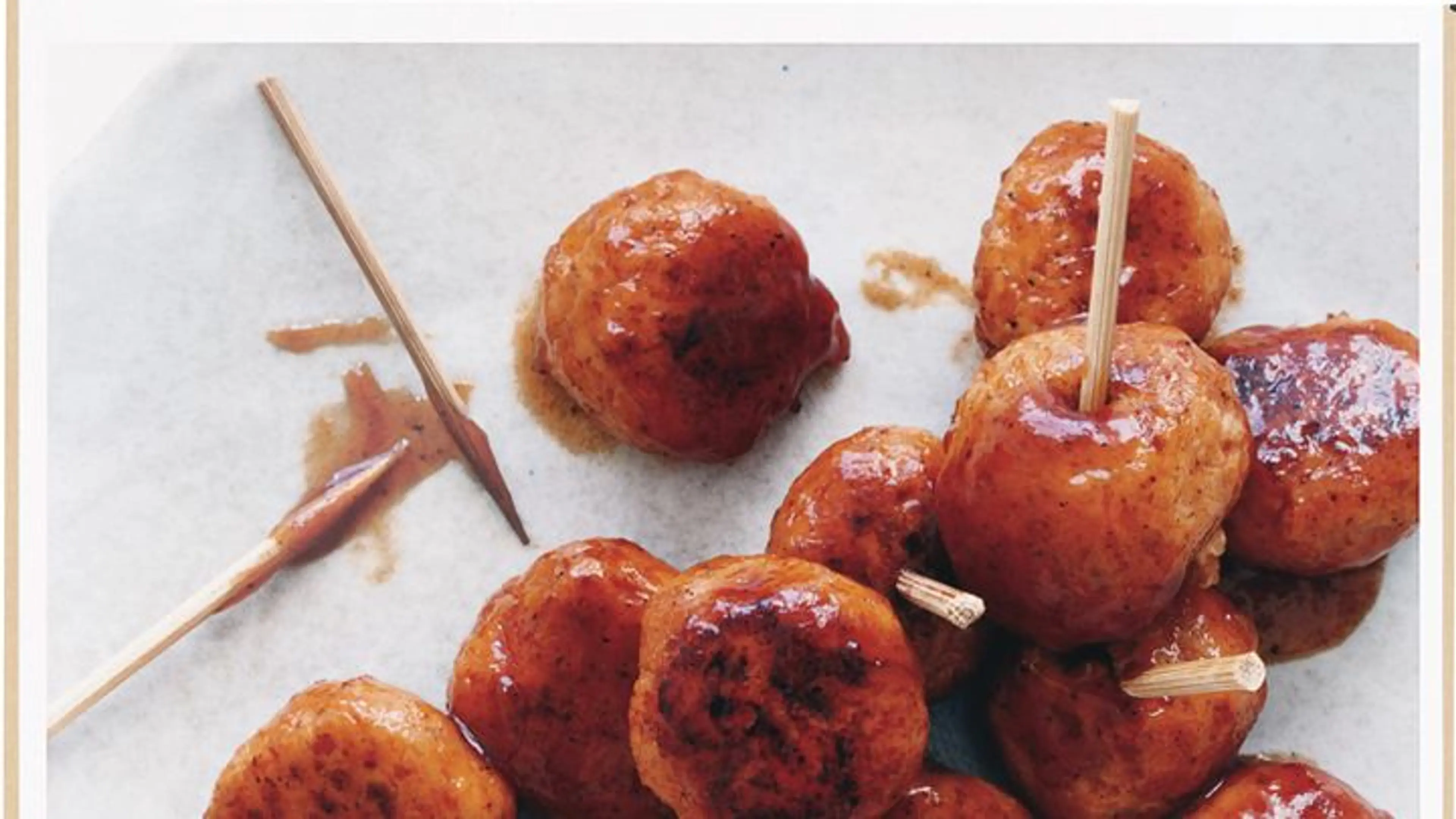 Barbecue Chicken Meatballs