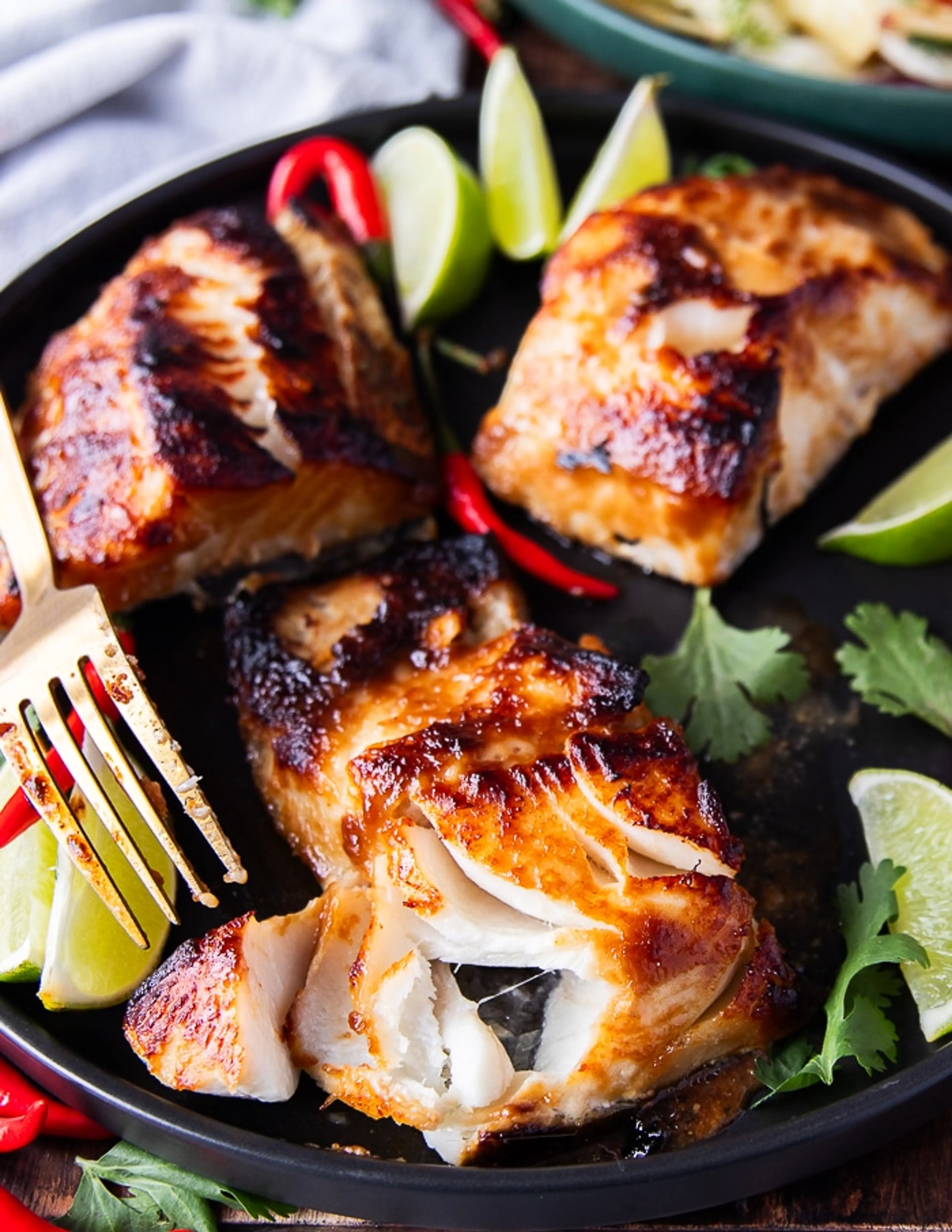 Miso Black Cod in Spicy Brothy Rice