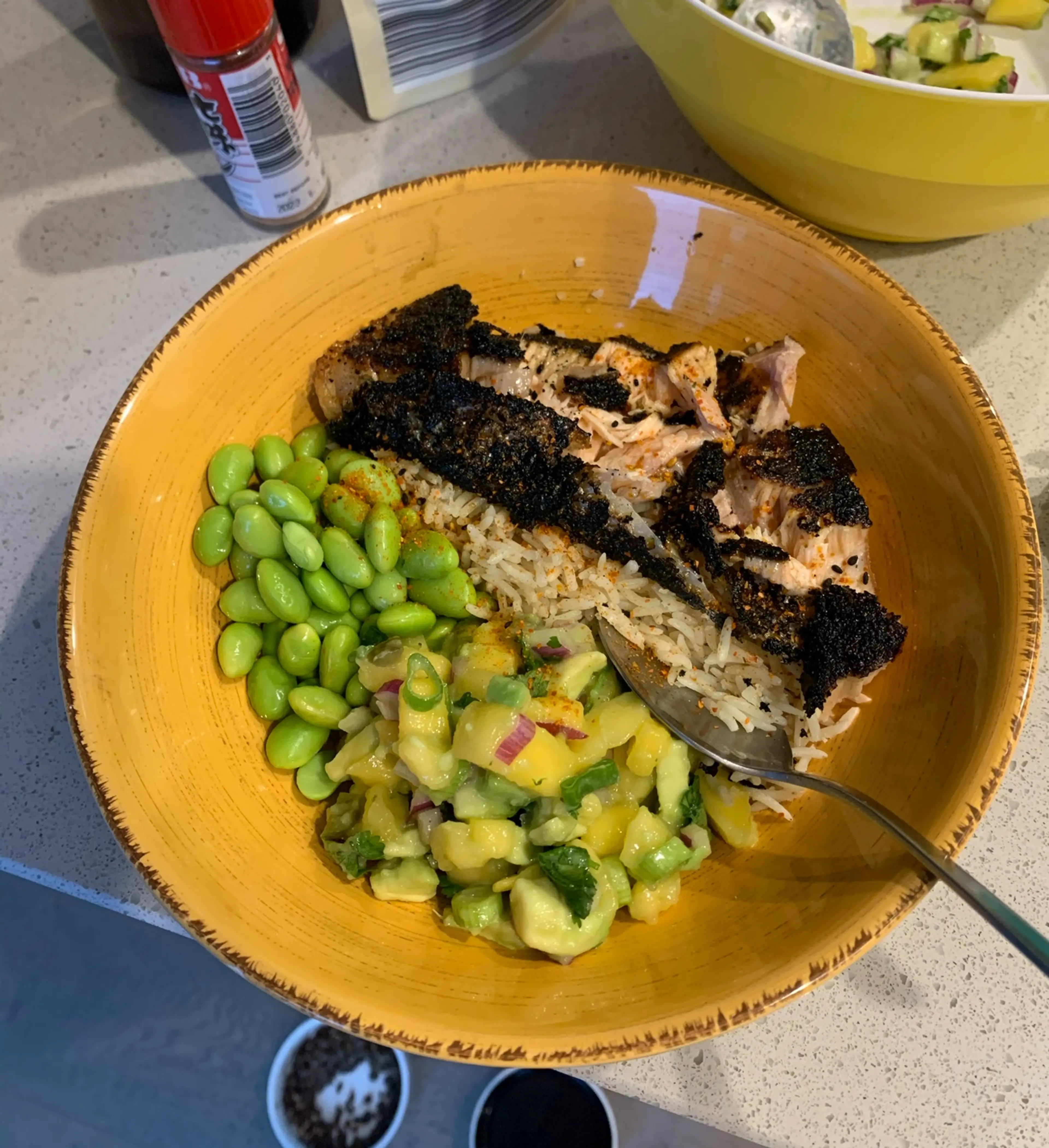 Salmon & Mango Salsa