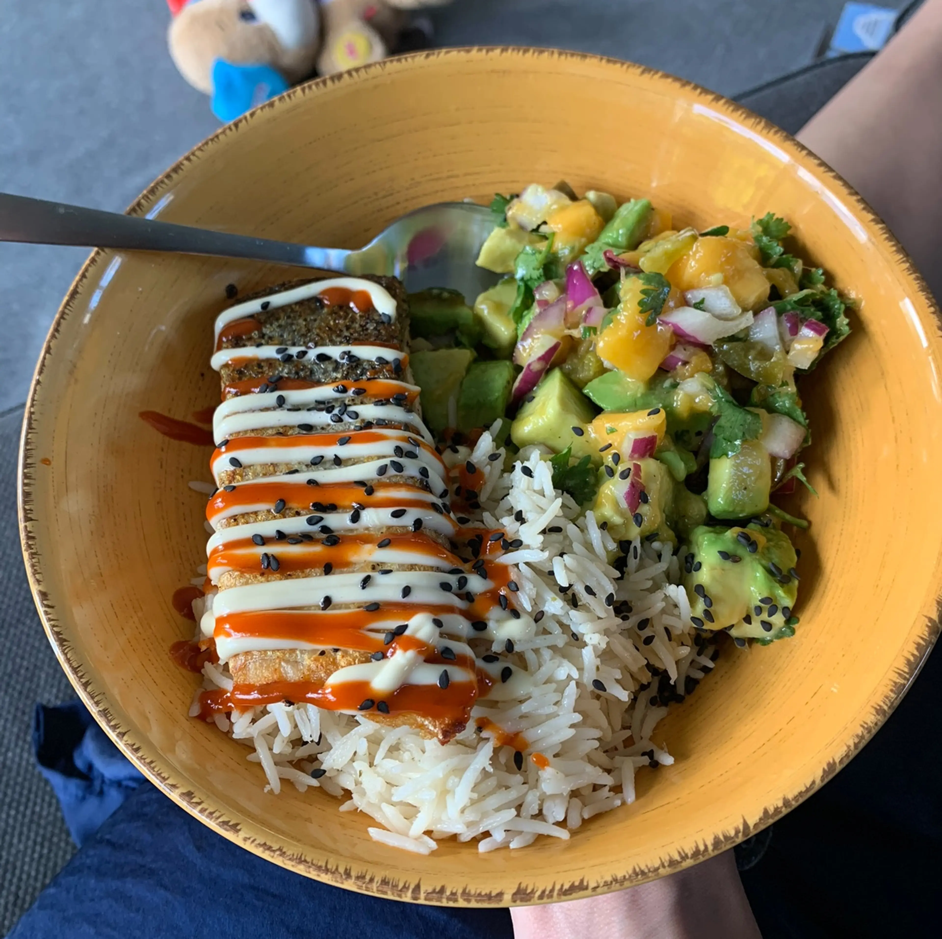 Salmon & Mango Salsa