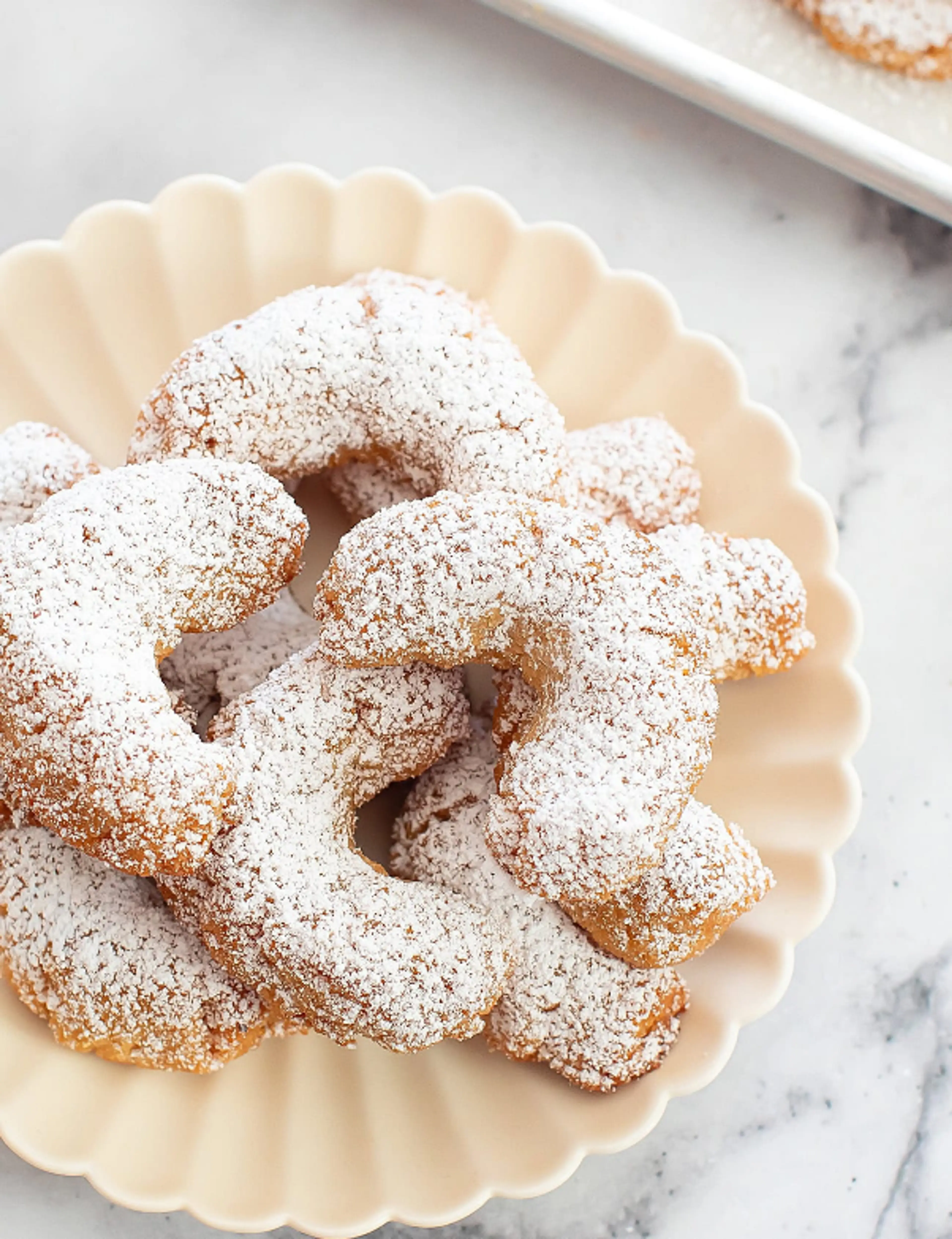 3 Ingredient Keto Crescent Cookies