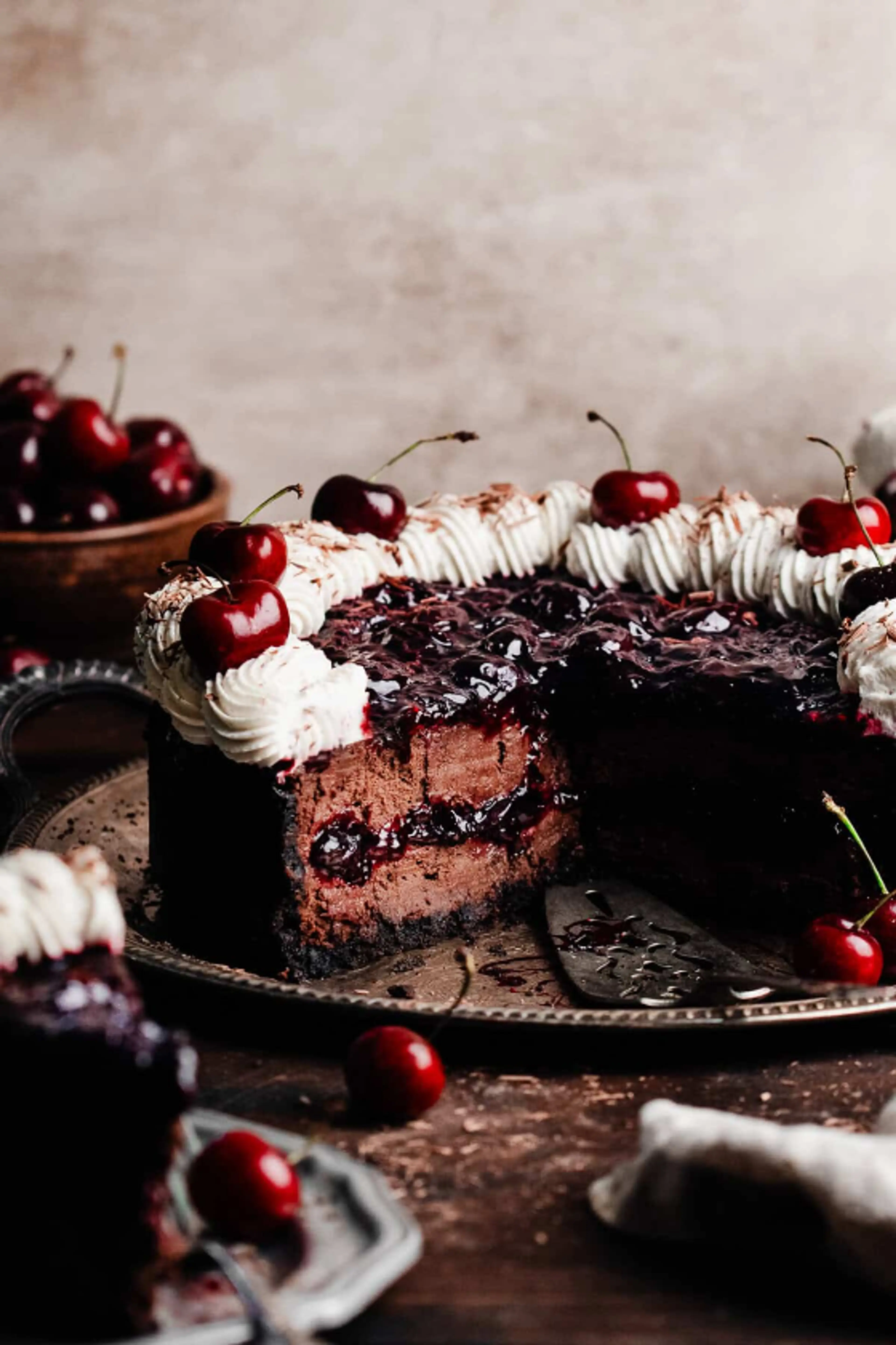 Black Forest Cheesecake