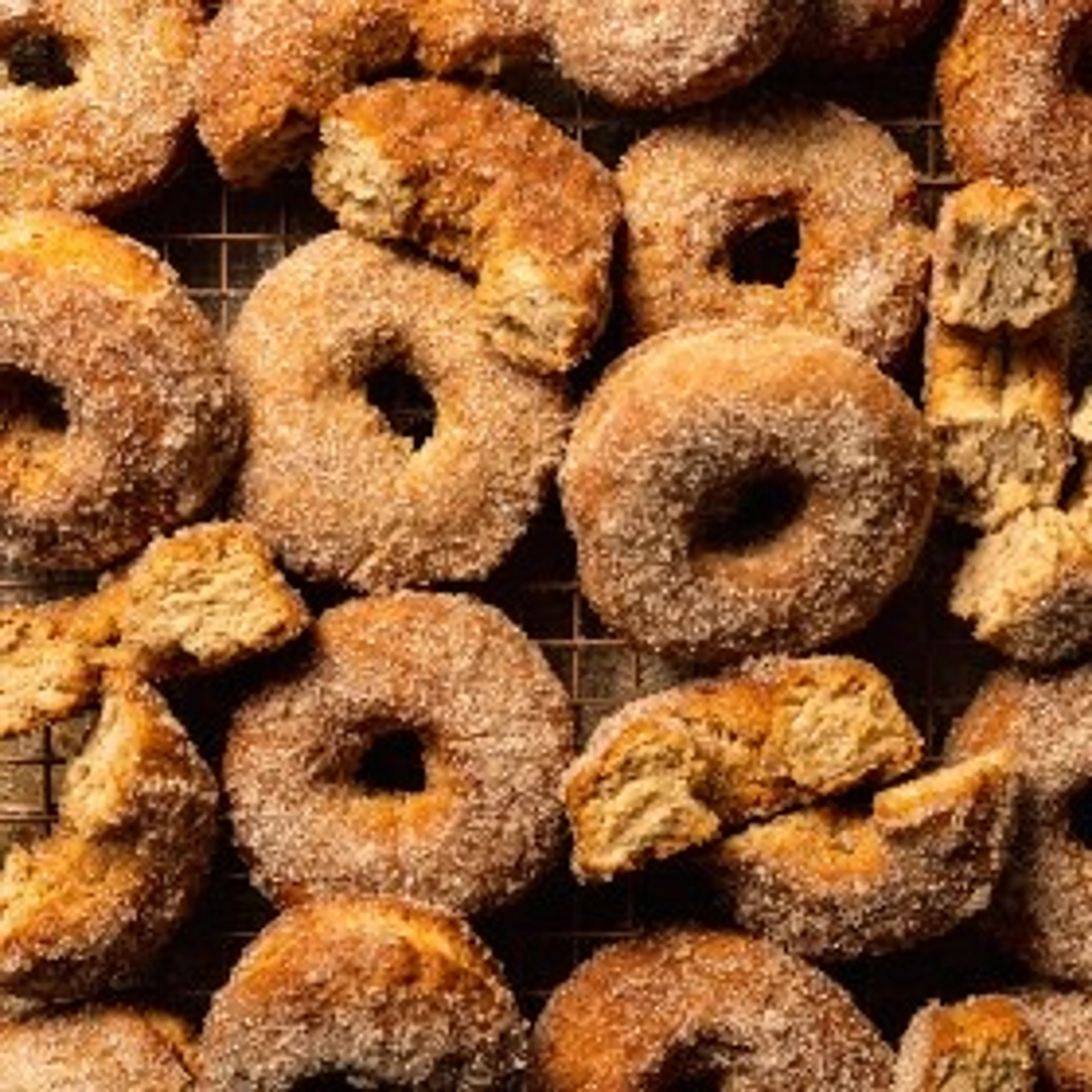 Instant Pot Air Fryer: Apple Cider Donuts