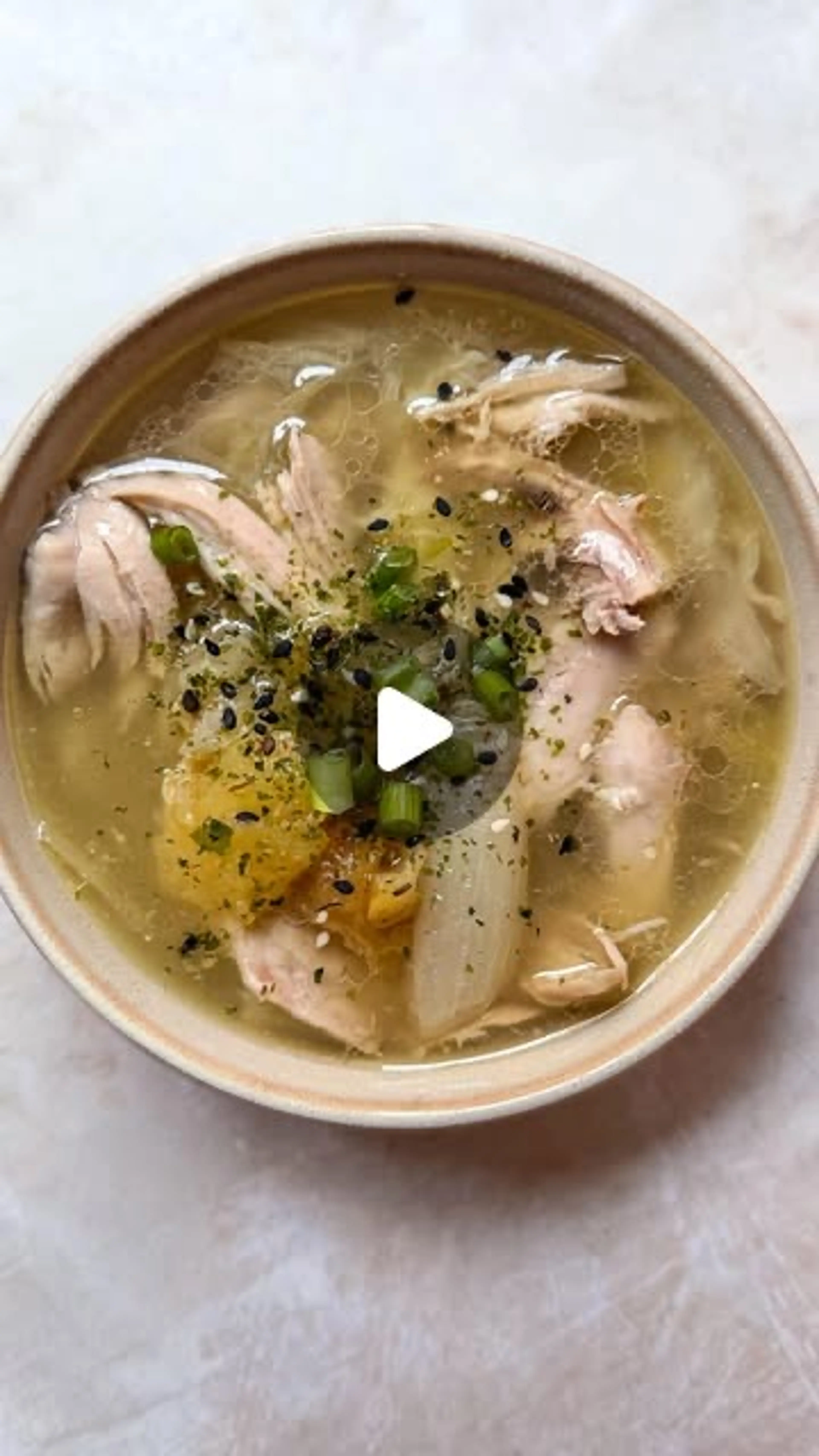 Waterless Chicken Soup