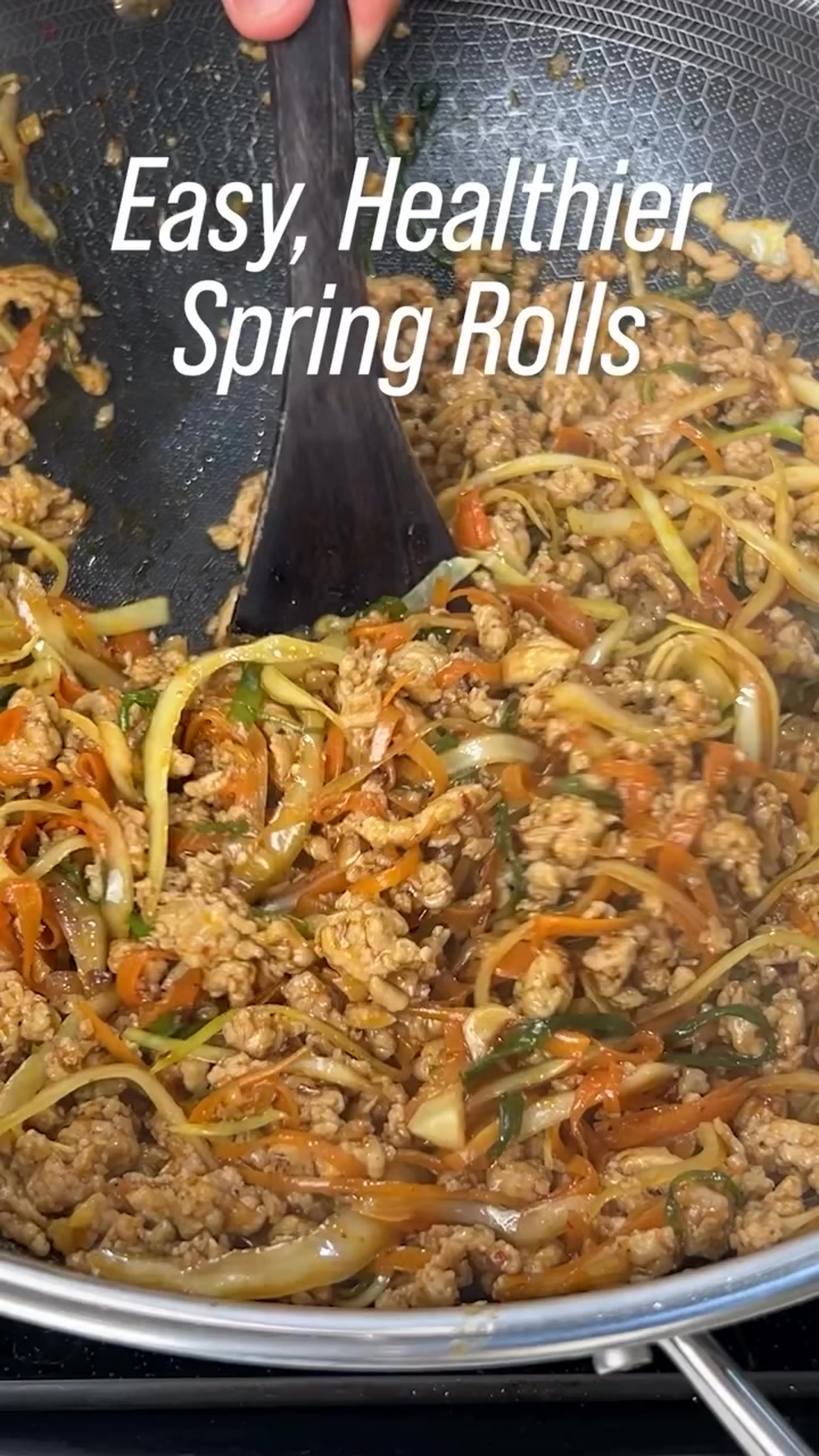 Easy, Healthier Spring Rolls That Are Packed with Protein, L