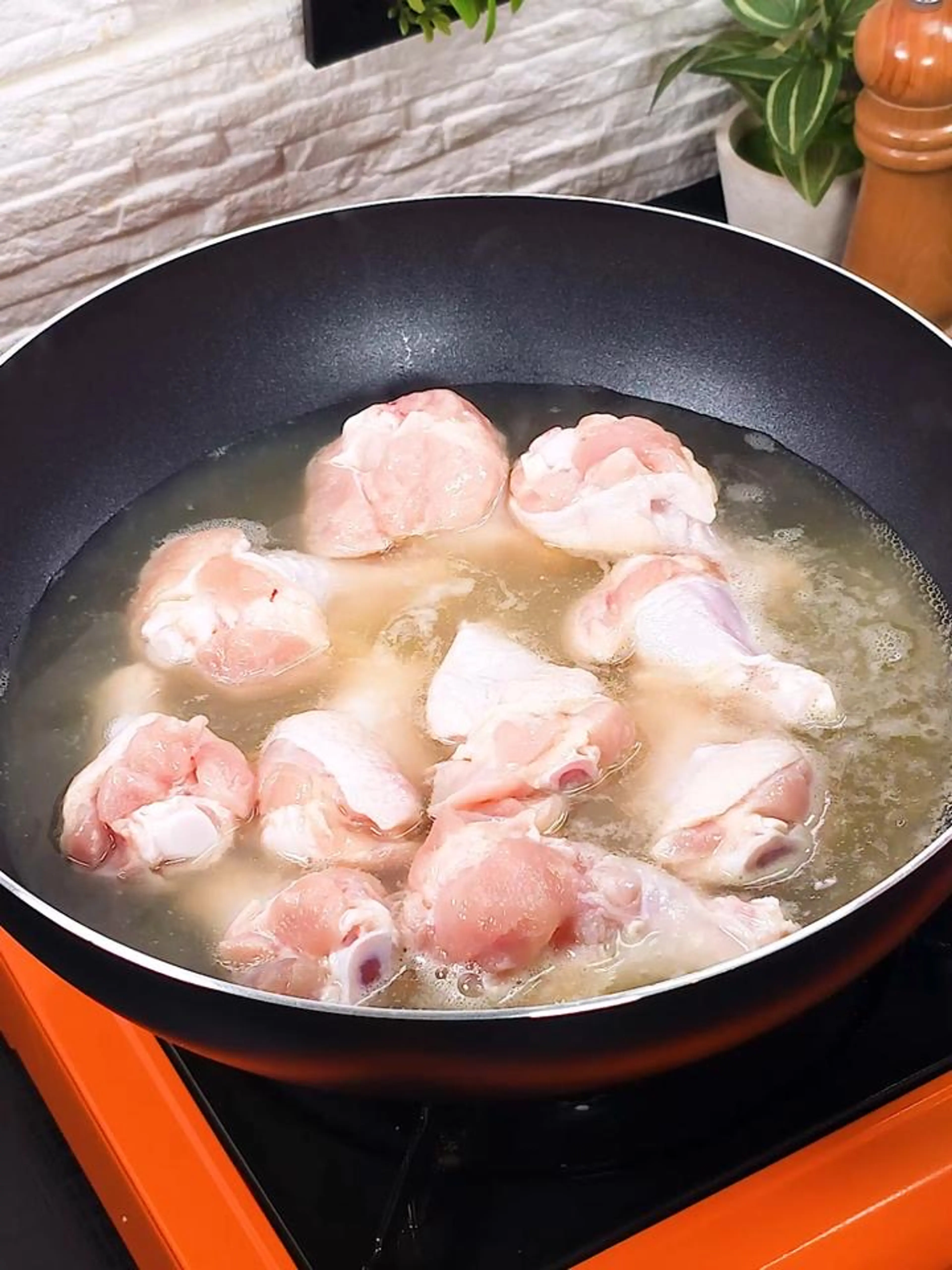 Don't Fry Your Chicken! Boil It in Pineapple Juice for an In