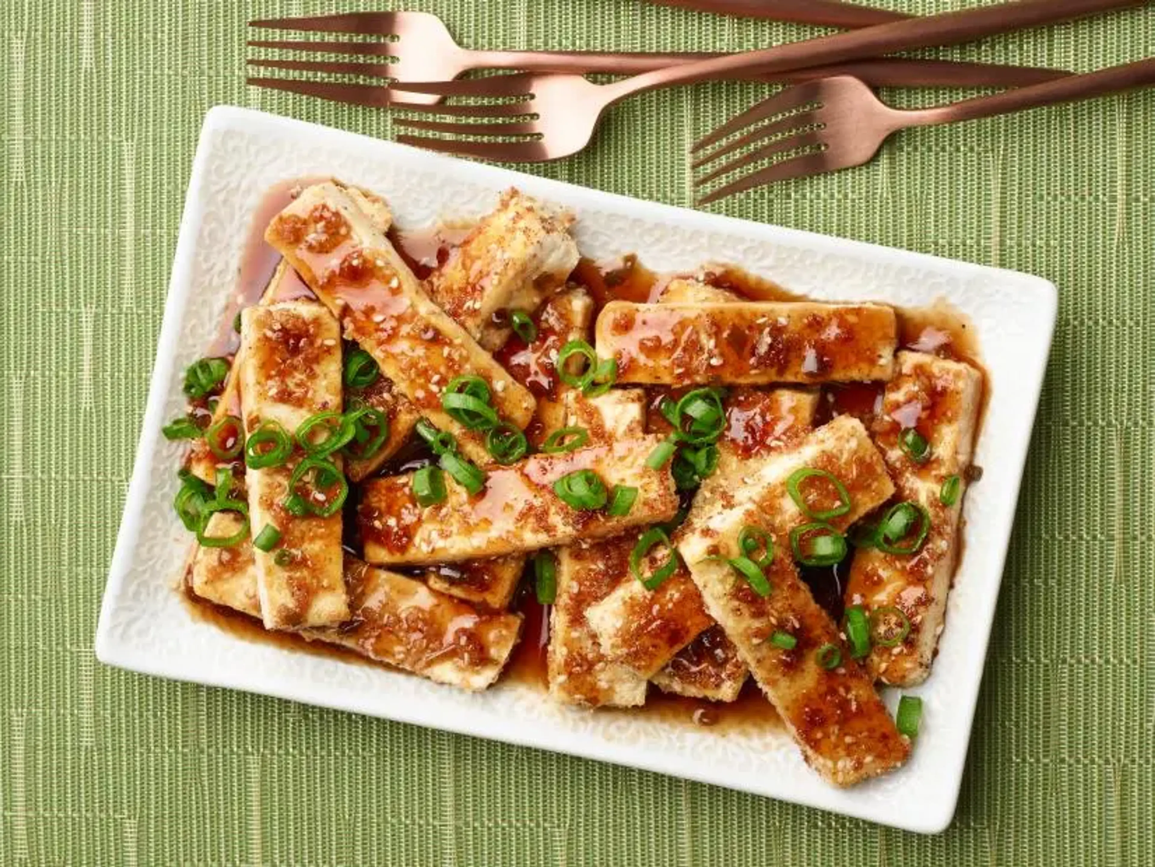 The Best Crispy Tofu