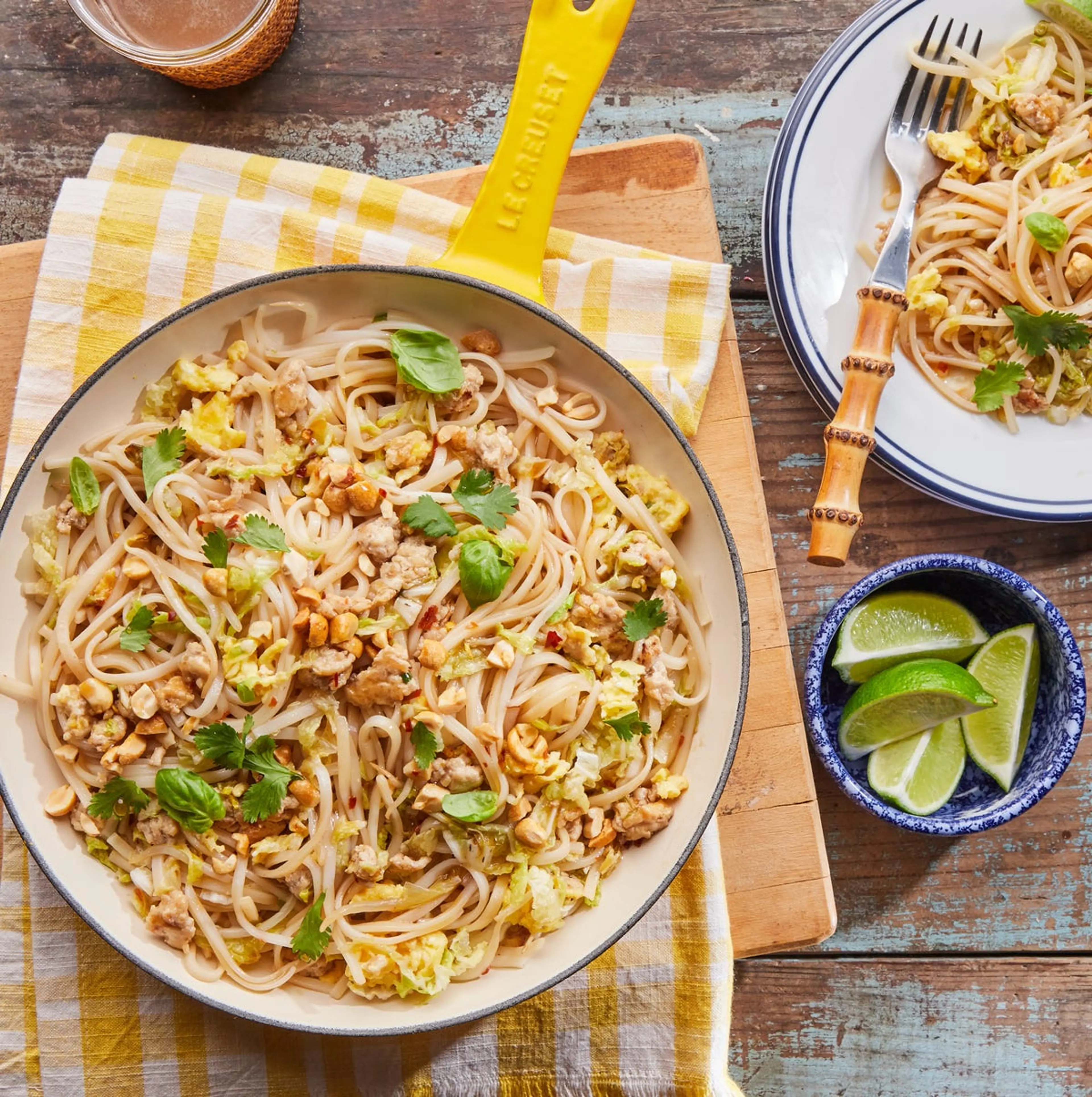 Ground Chicken Pad Thai