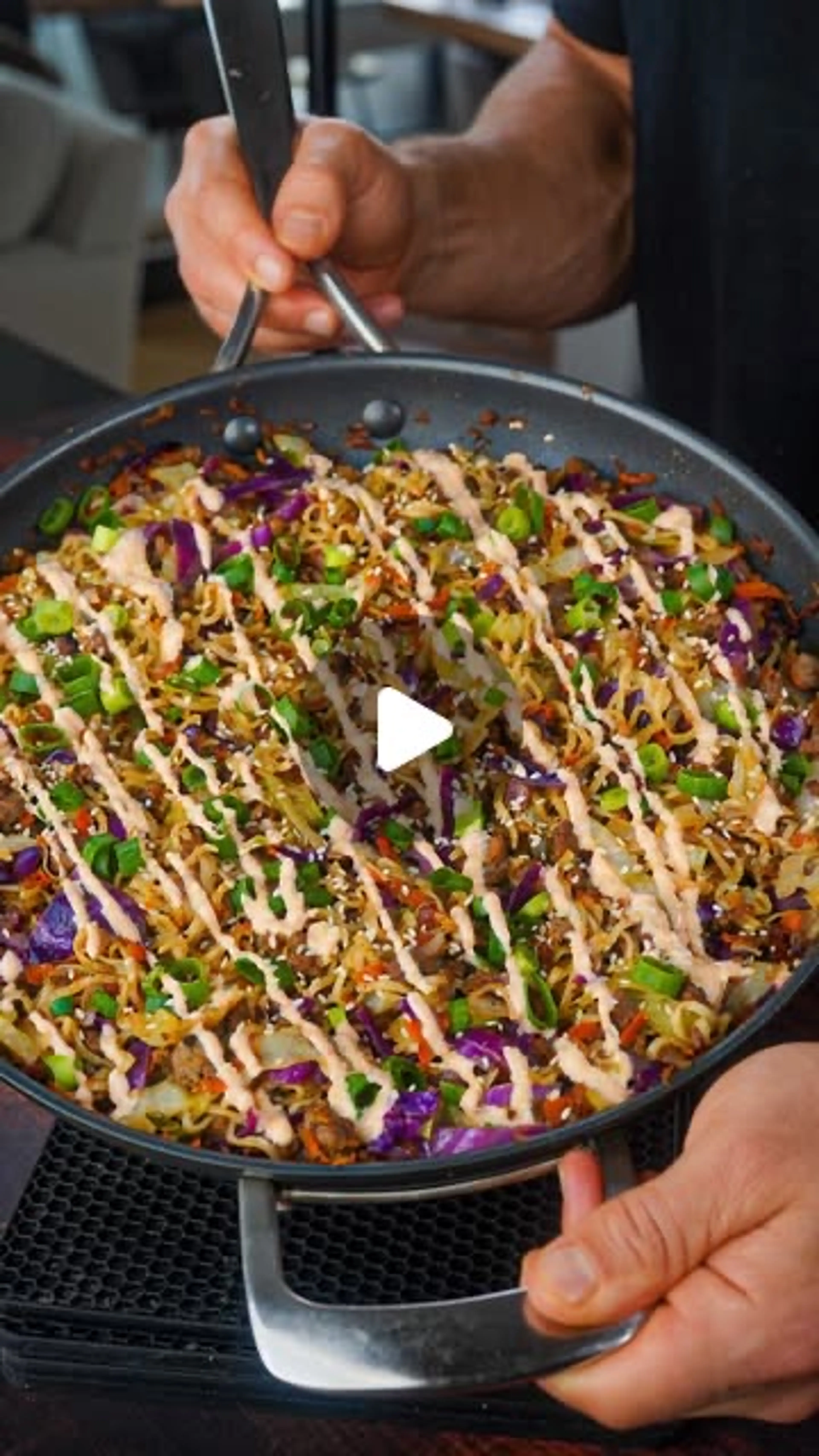 Meal Prep Egg Roll in a Bowl Ramen