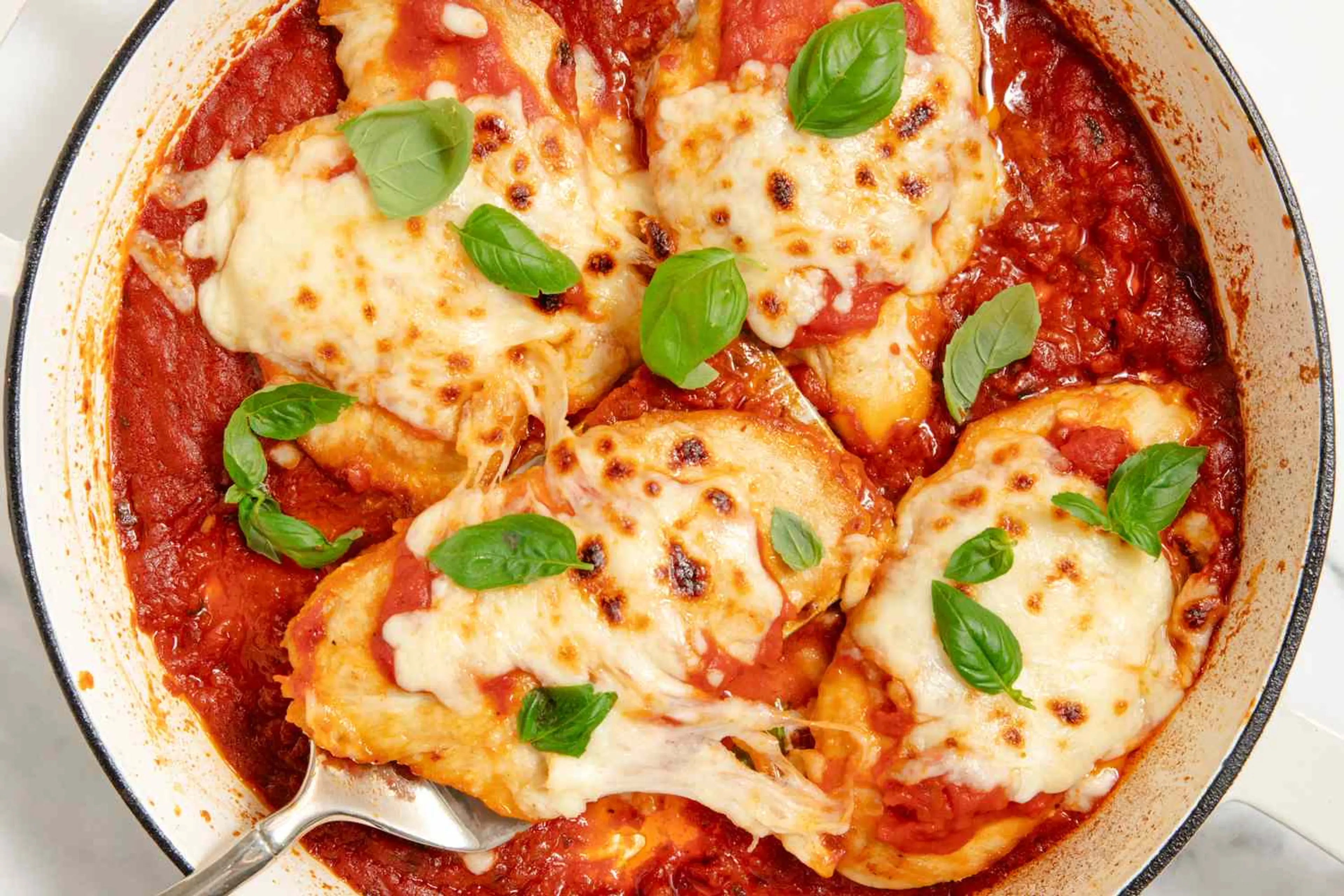 Skillet Pizza Chicken