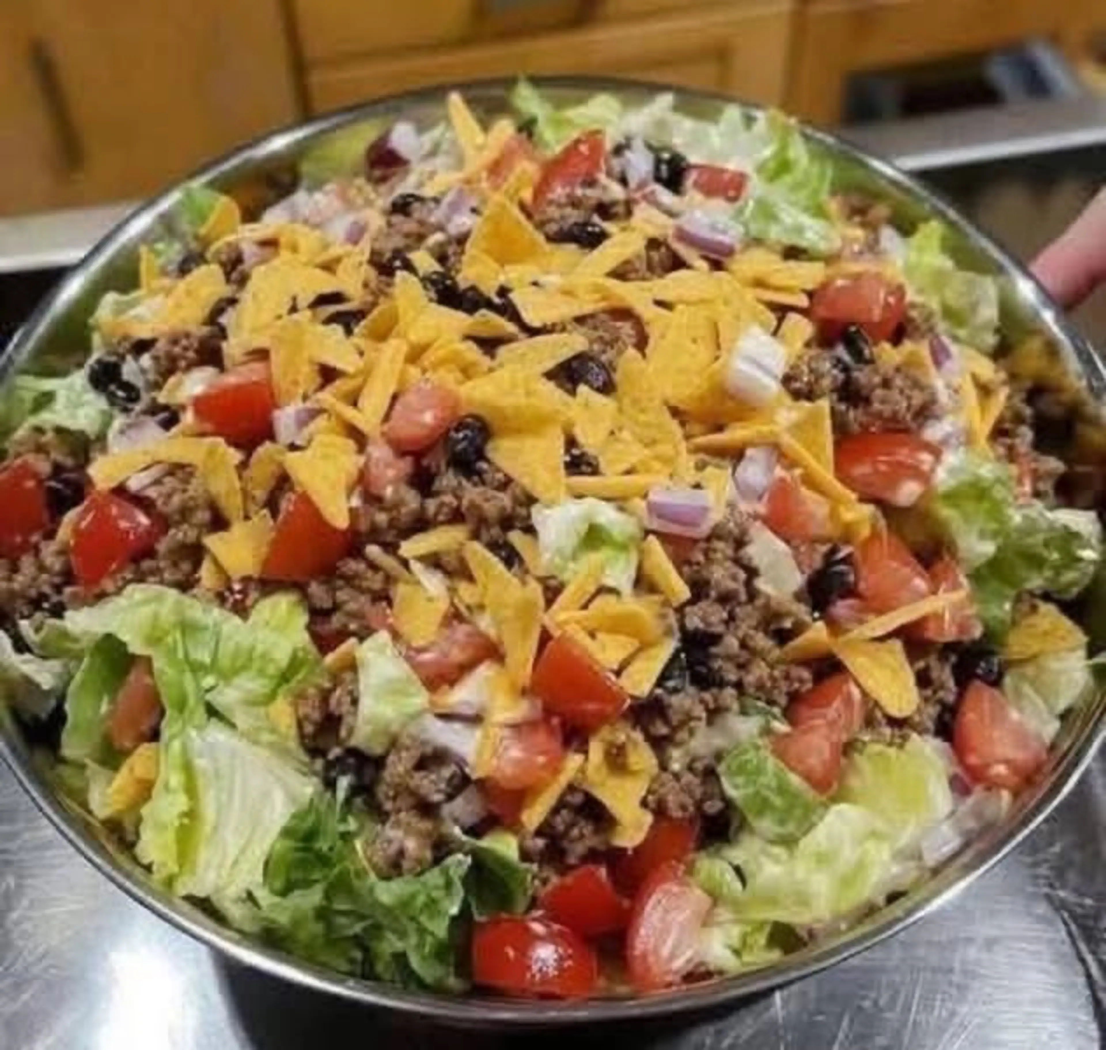 Dorito Taco Salad (my Mom’s Favorite Lunch Order — Made at H