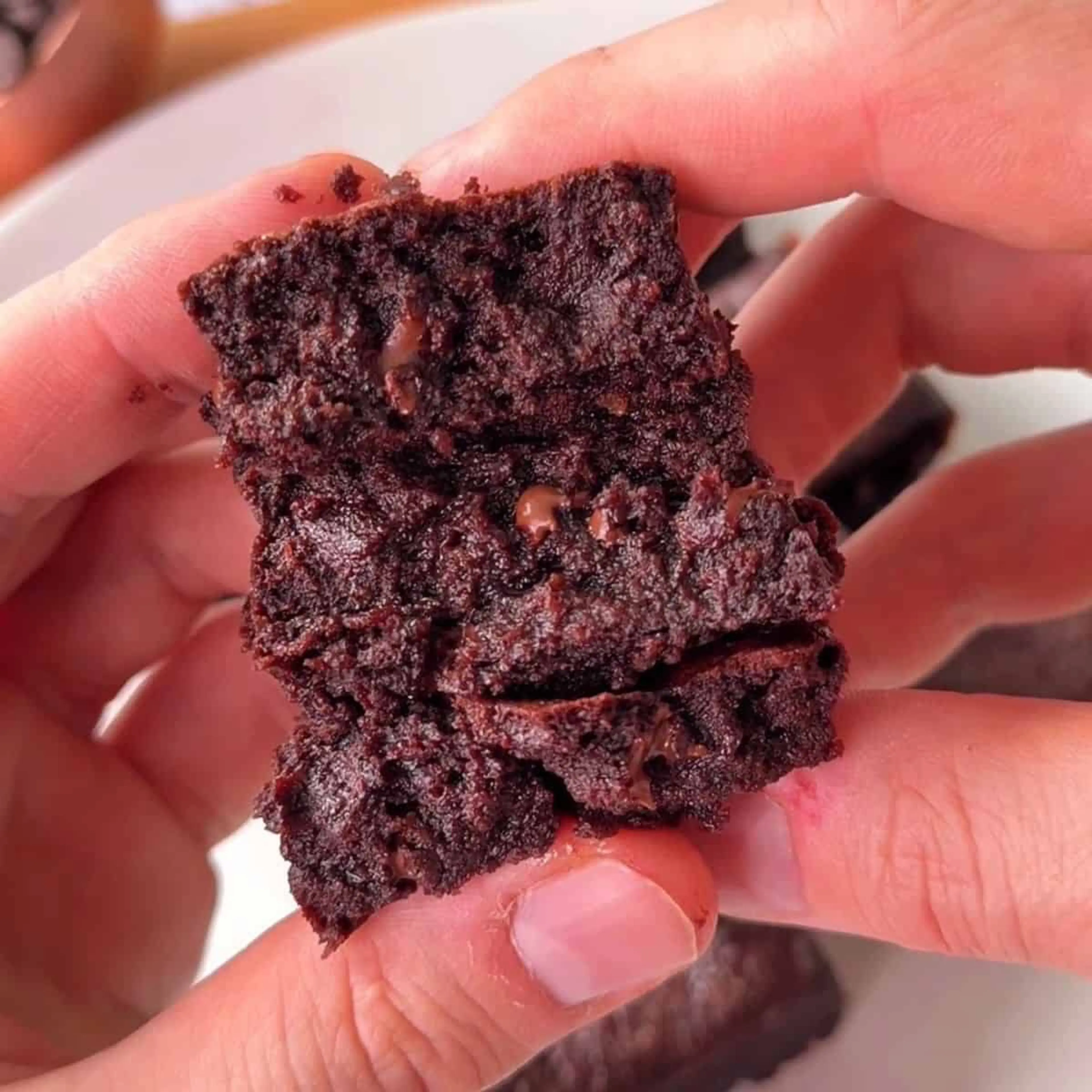 Fudgy High-Protein Two-Bite Brownies