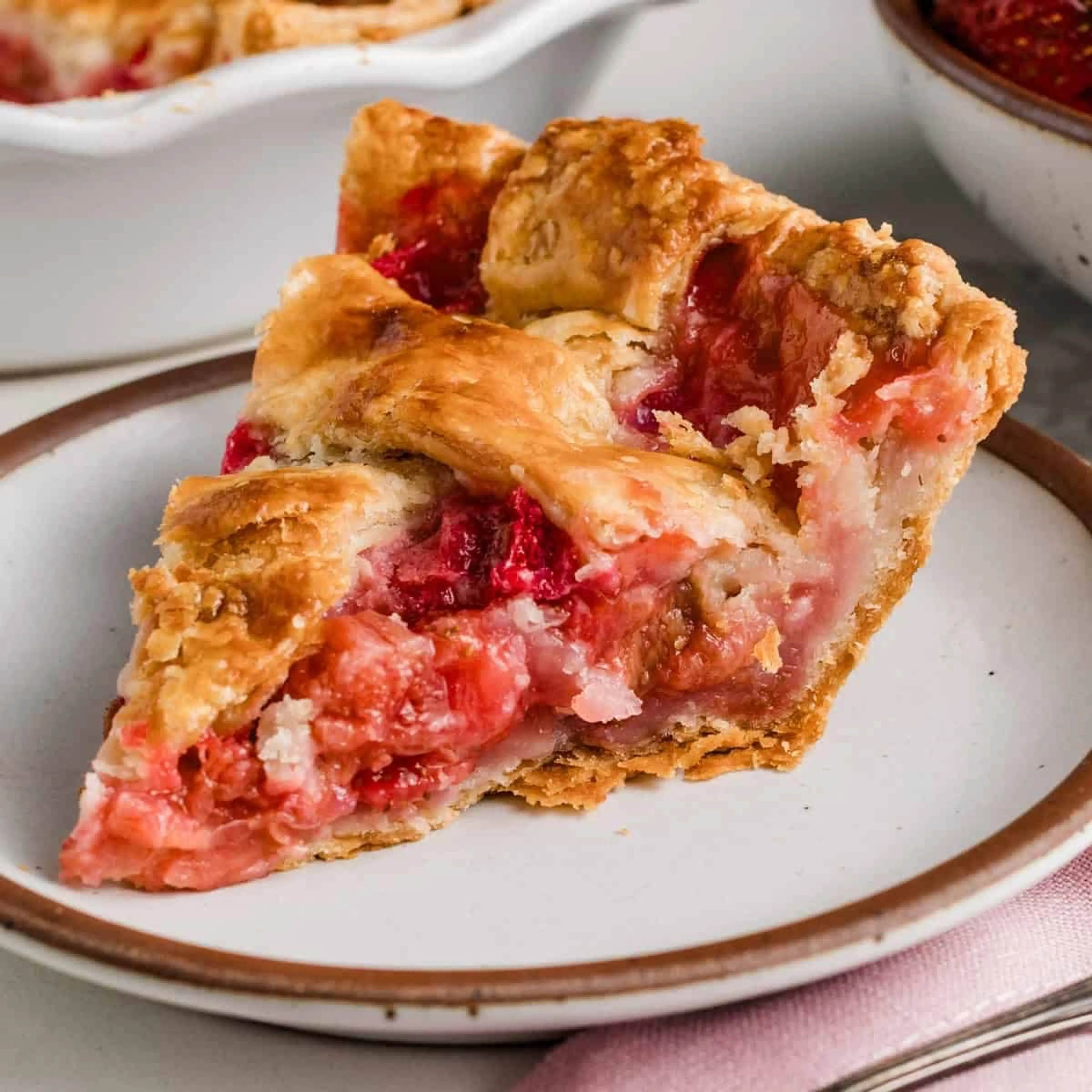 Strawberry Rhubarb Pie
