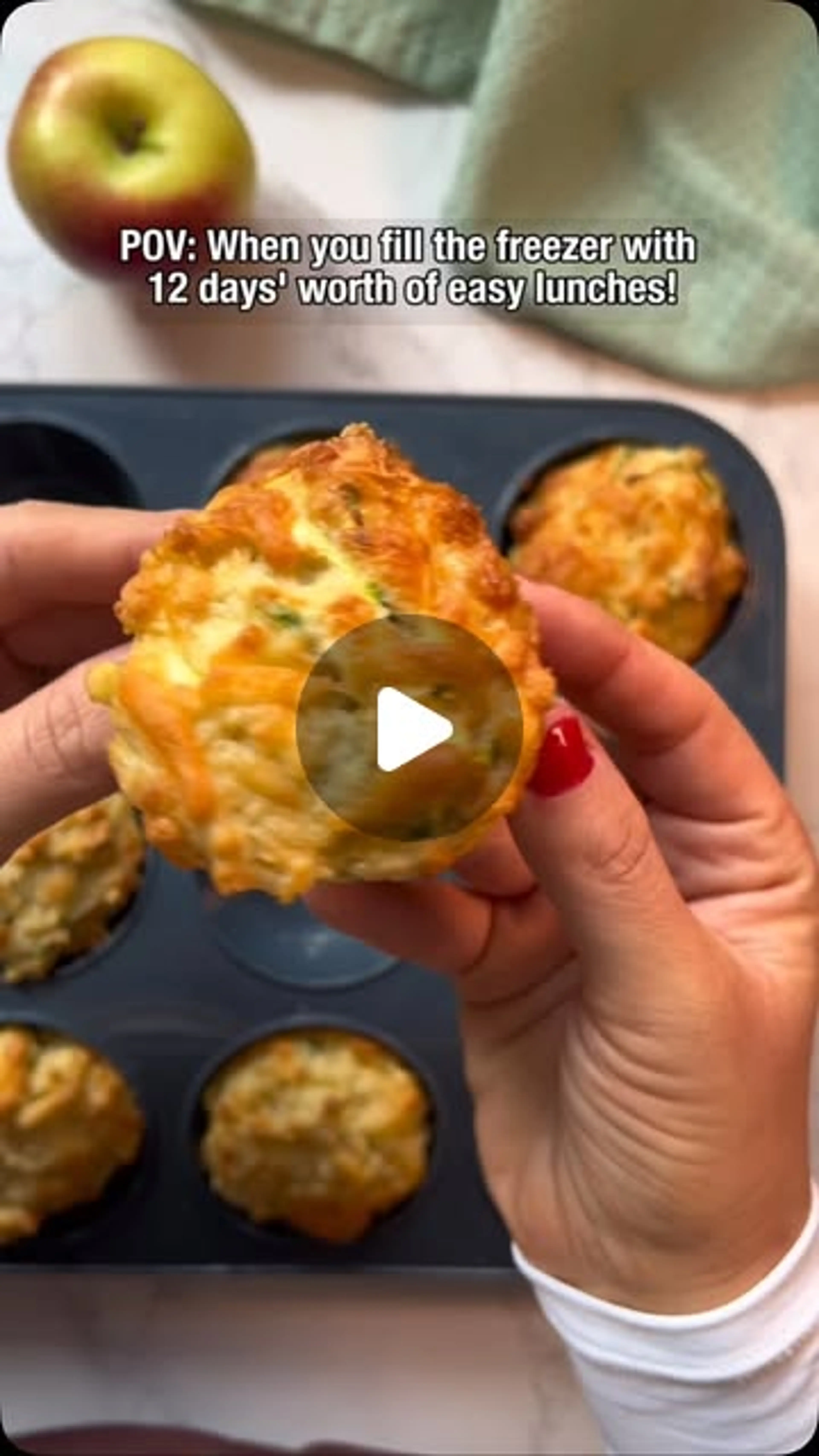 Cheese & Courgette Muffins