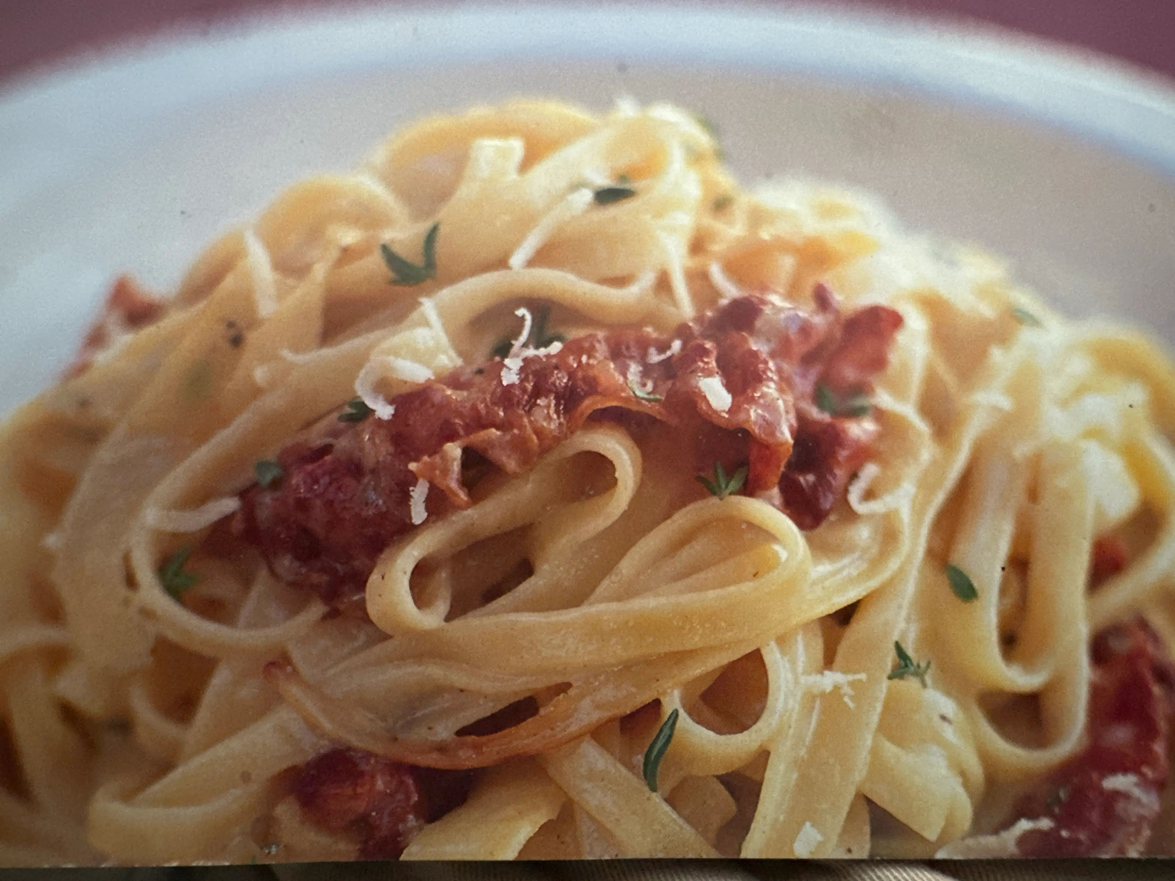 Parsnip and Pancetta Tagliatelle with Parmesan and Butter
