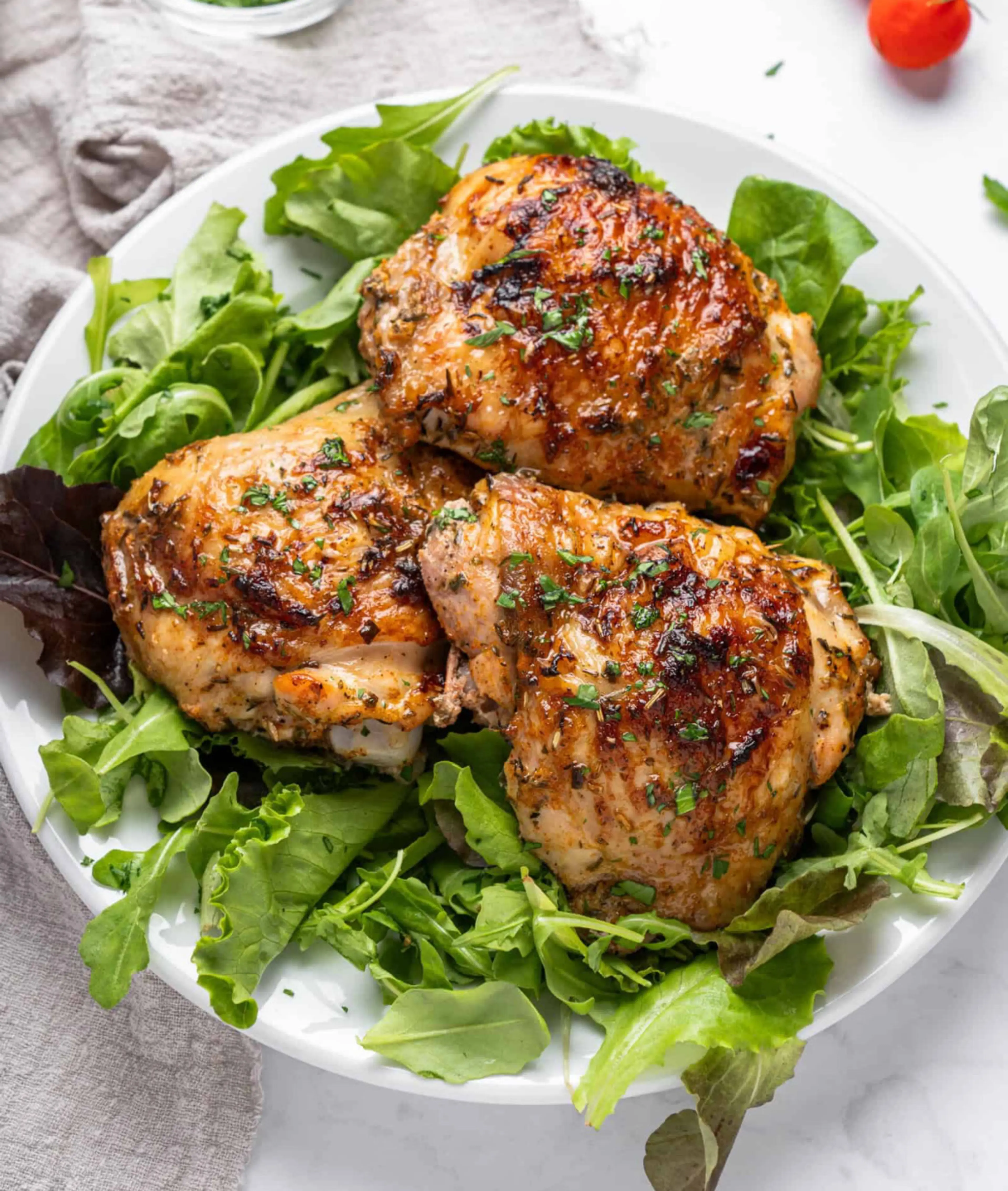 Chicken Thighs in Yogurt Marinade