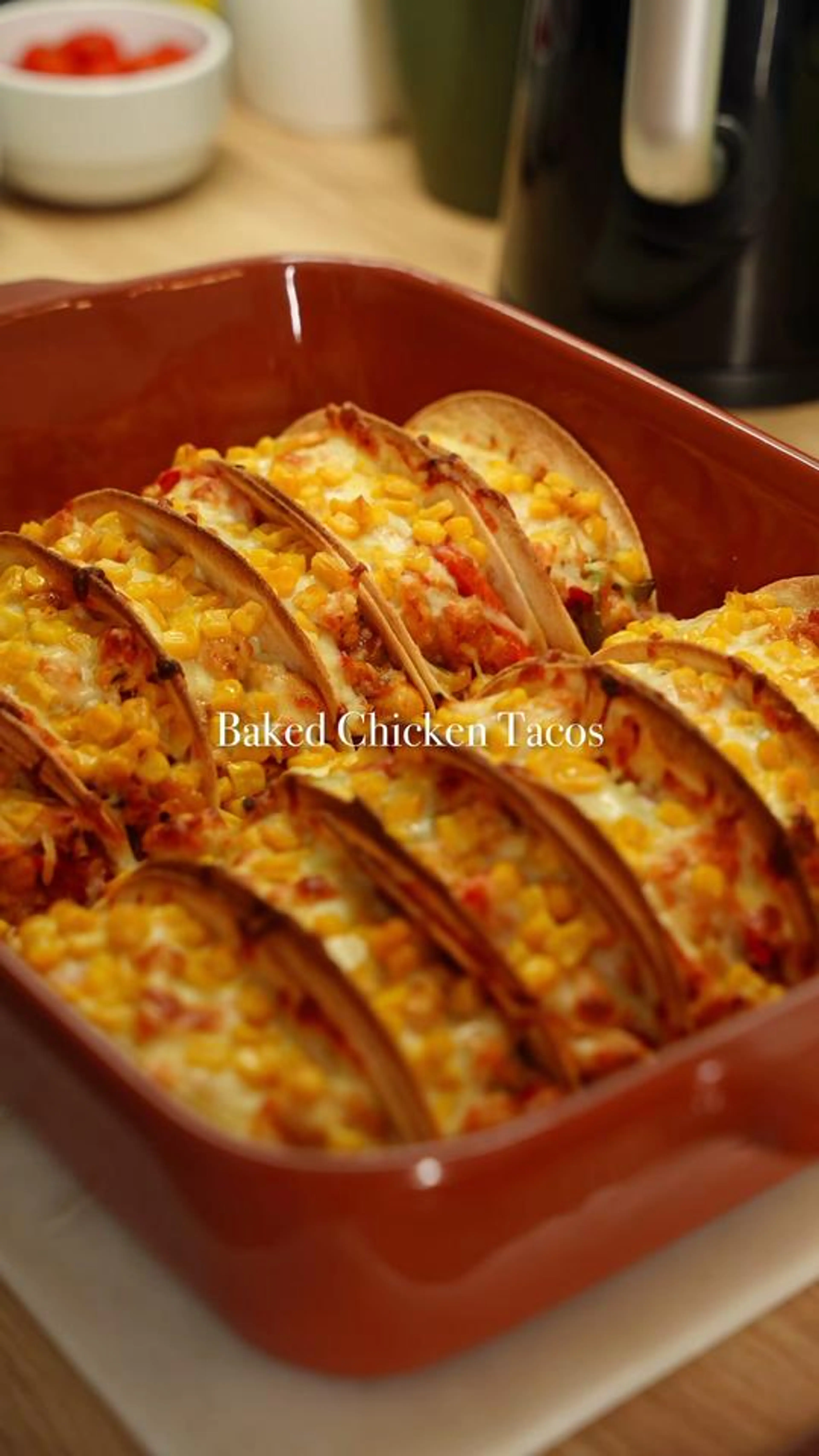 Baked Chicken Tacos