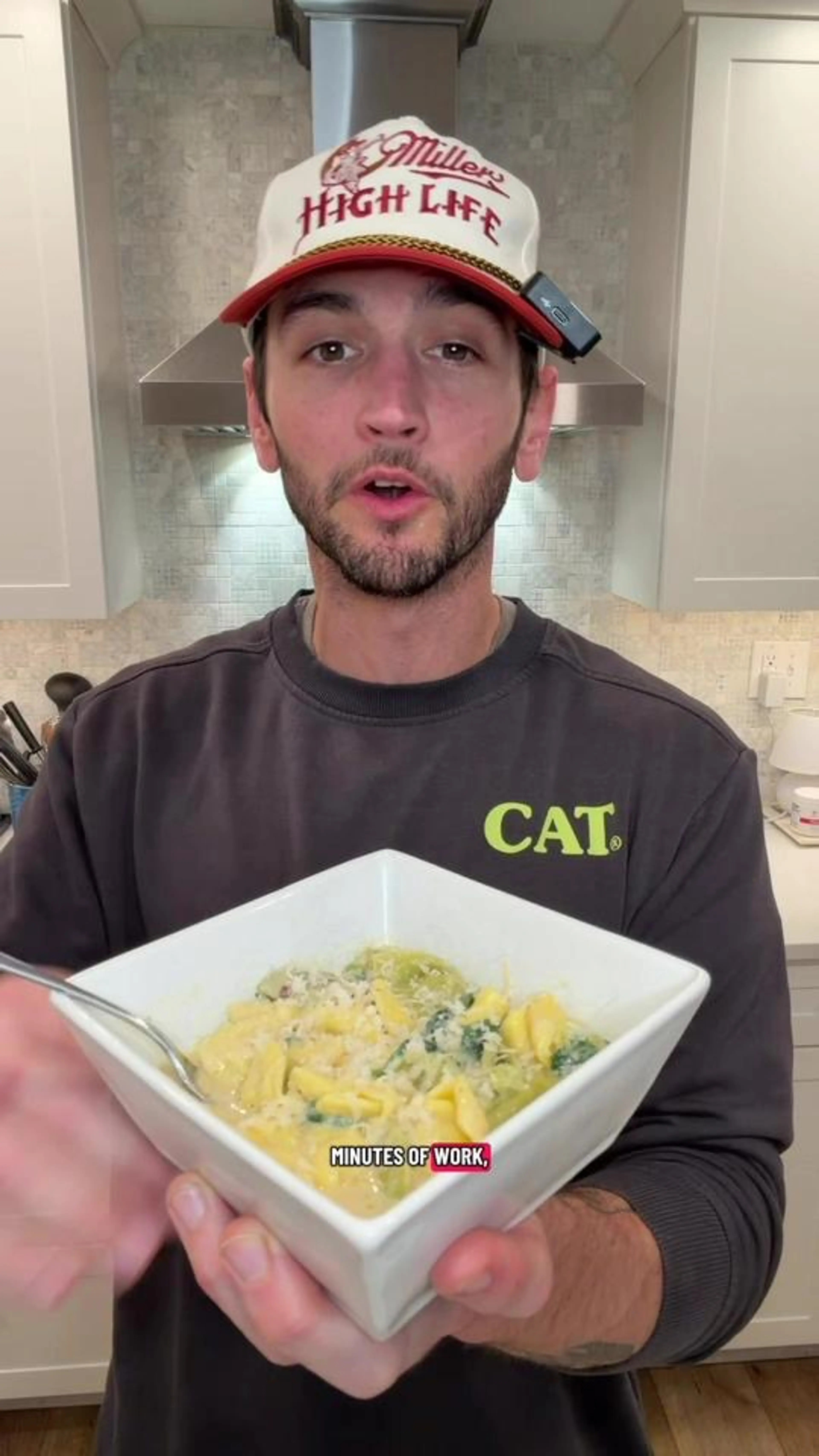 Cozy, Creamy, Cheesy Tortellini Stew. the Best Way to Combat