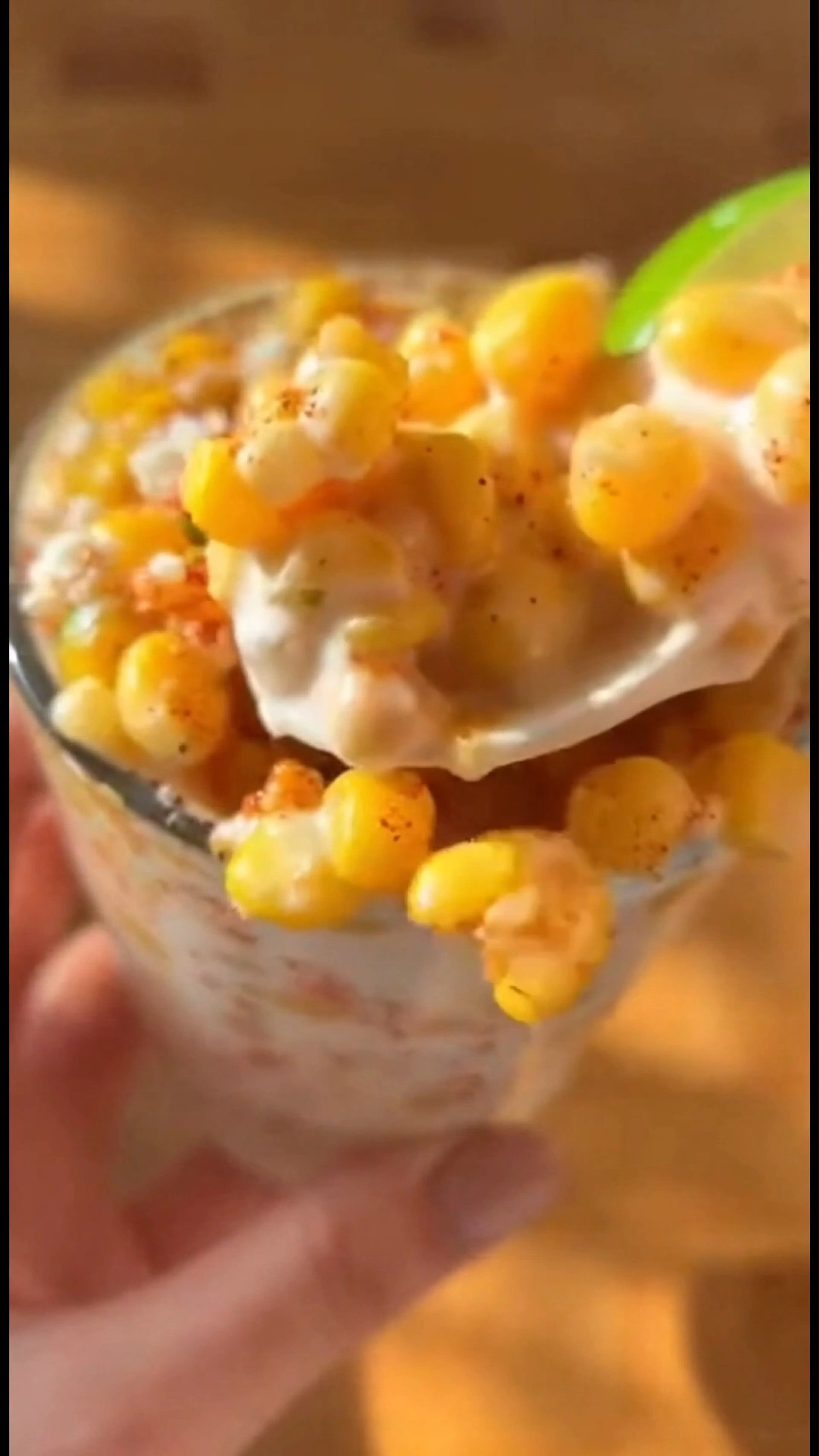Street-style Elote in a Cup (esquites