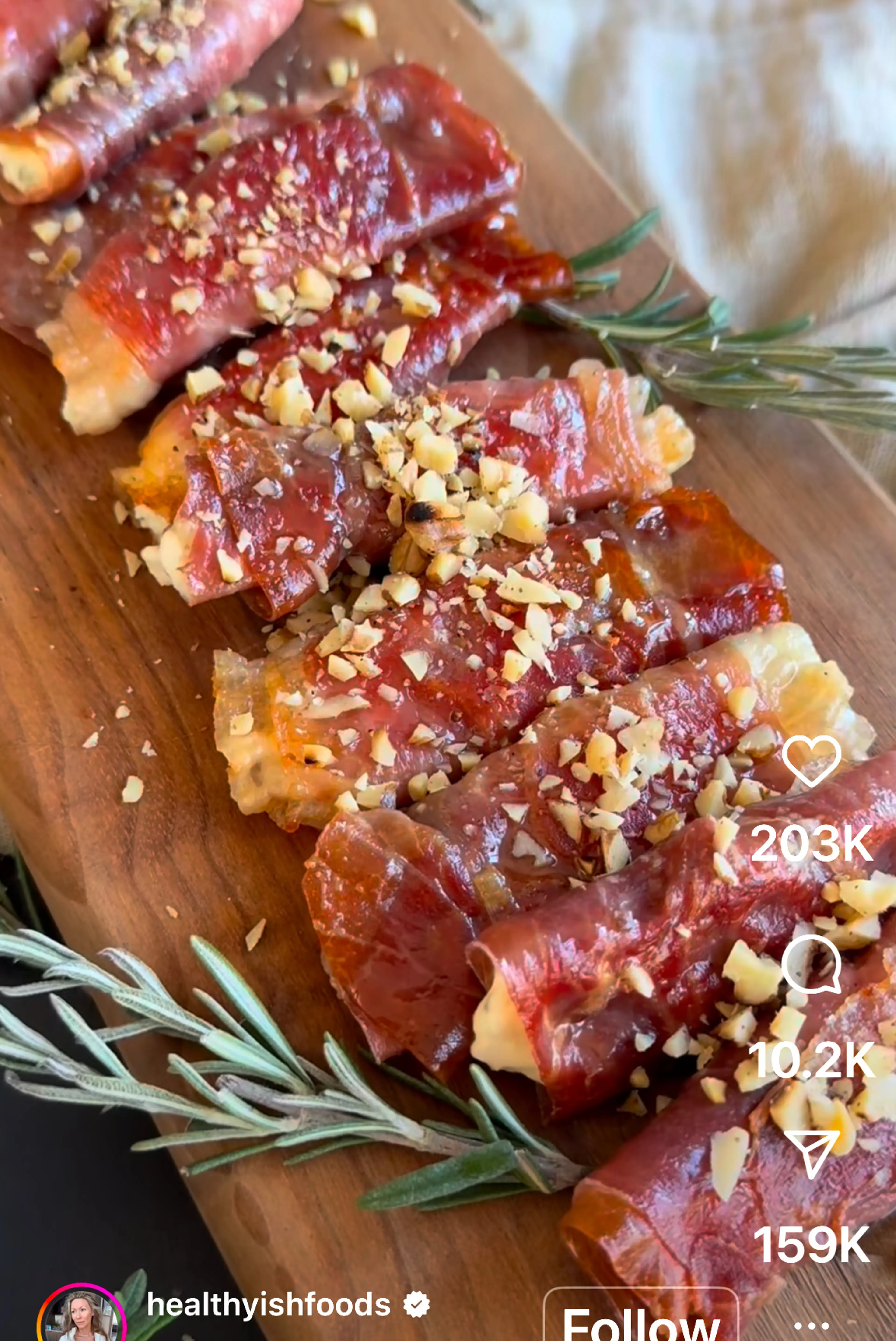 Crispy Fried Prosciutto Wrapped Boursin
