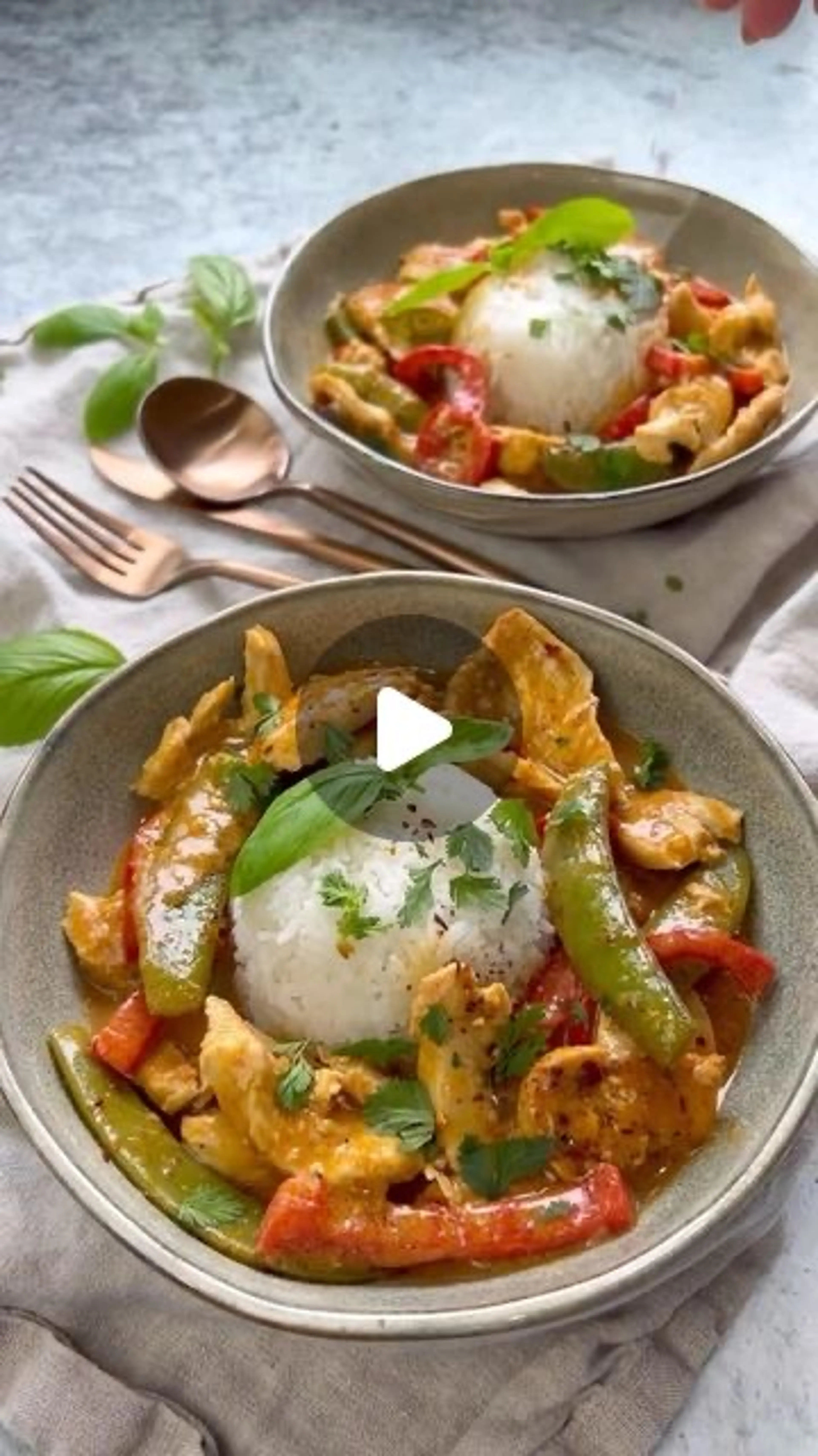 Thai Chicken Curry with Coconut Rice