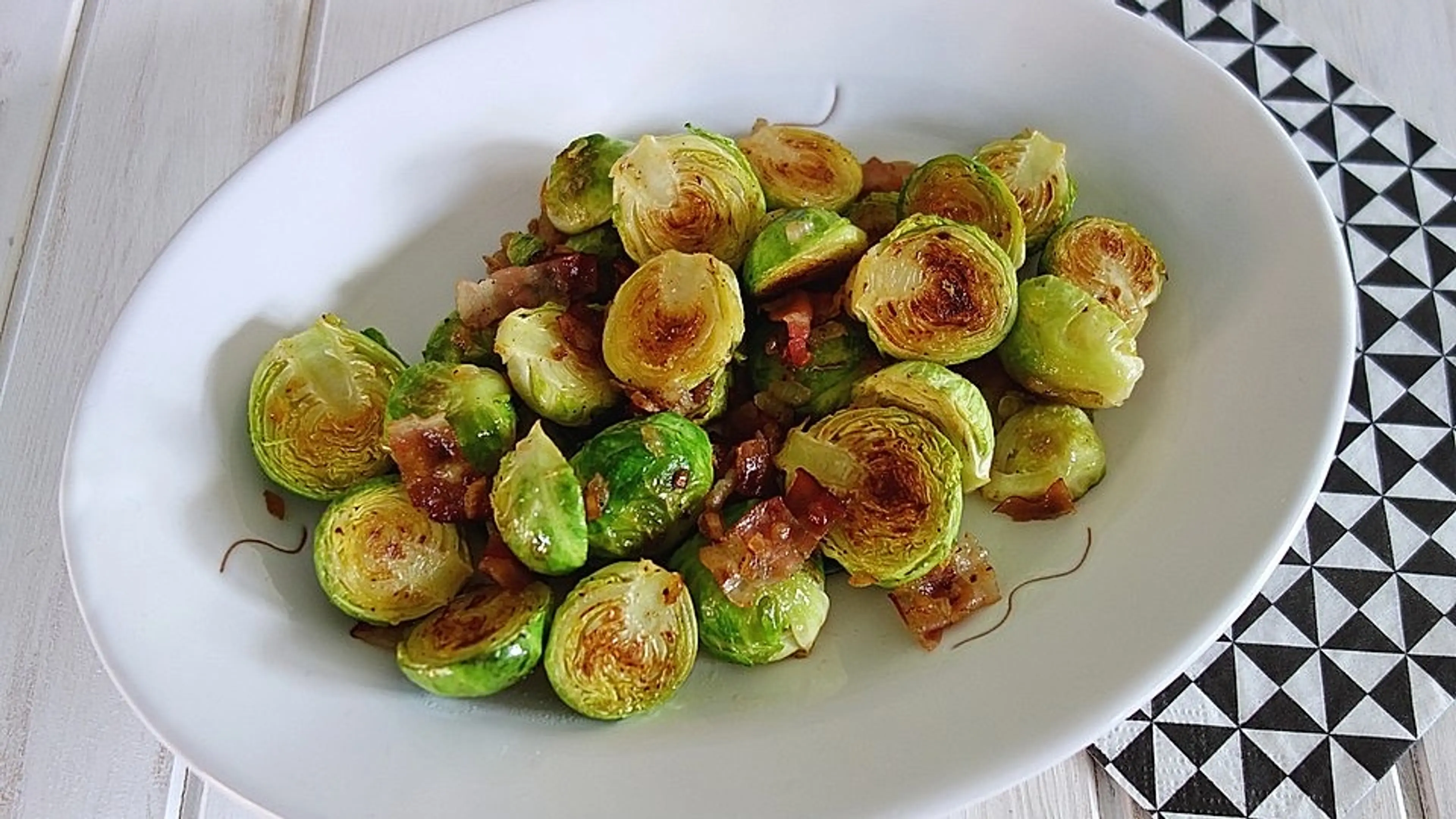 Gebratener Rosenkohl