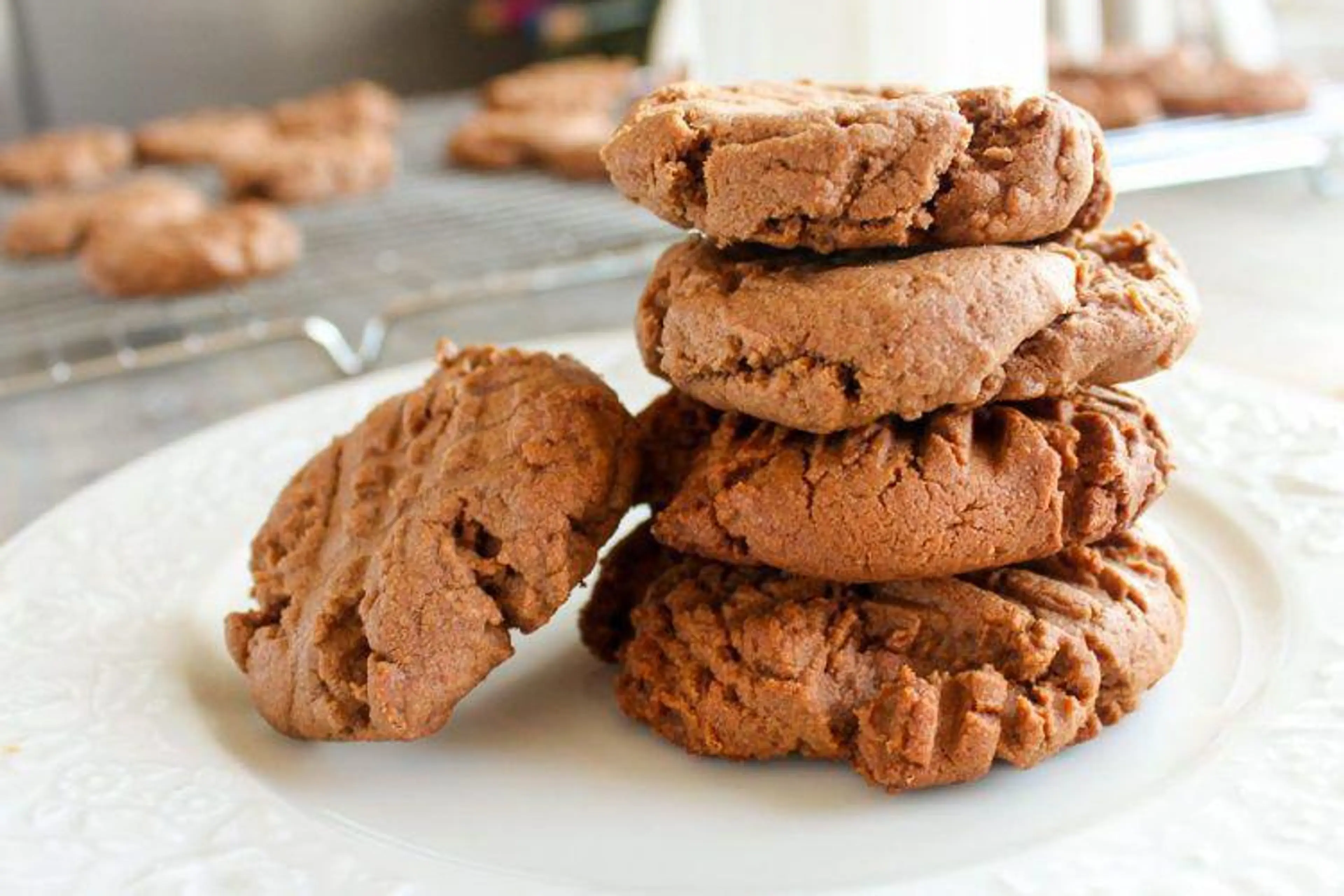 Peanut Butter Cocoa Cookies