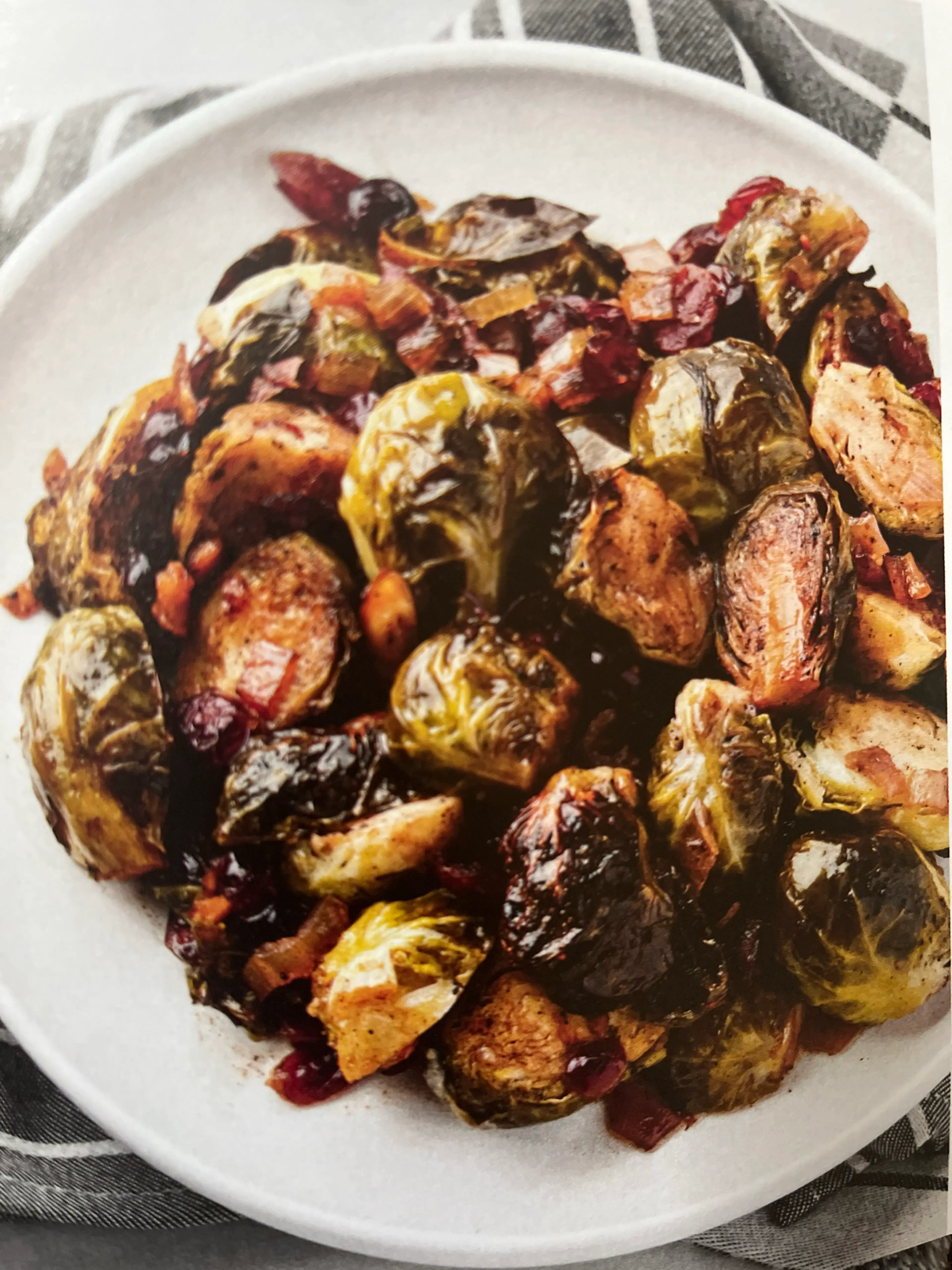 Maple Balsamic Brussels Sprouts