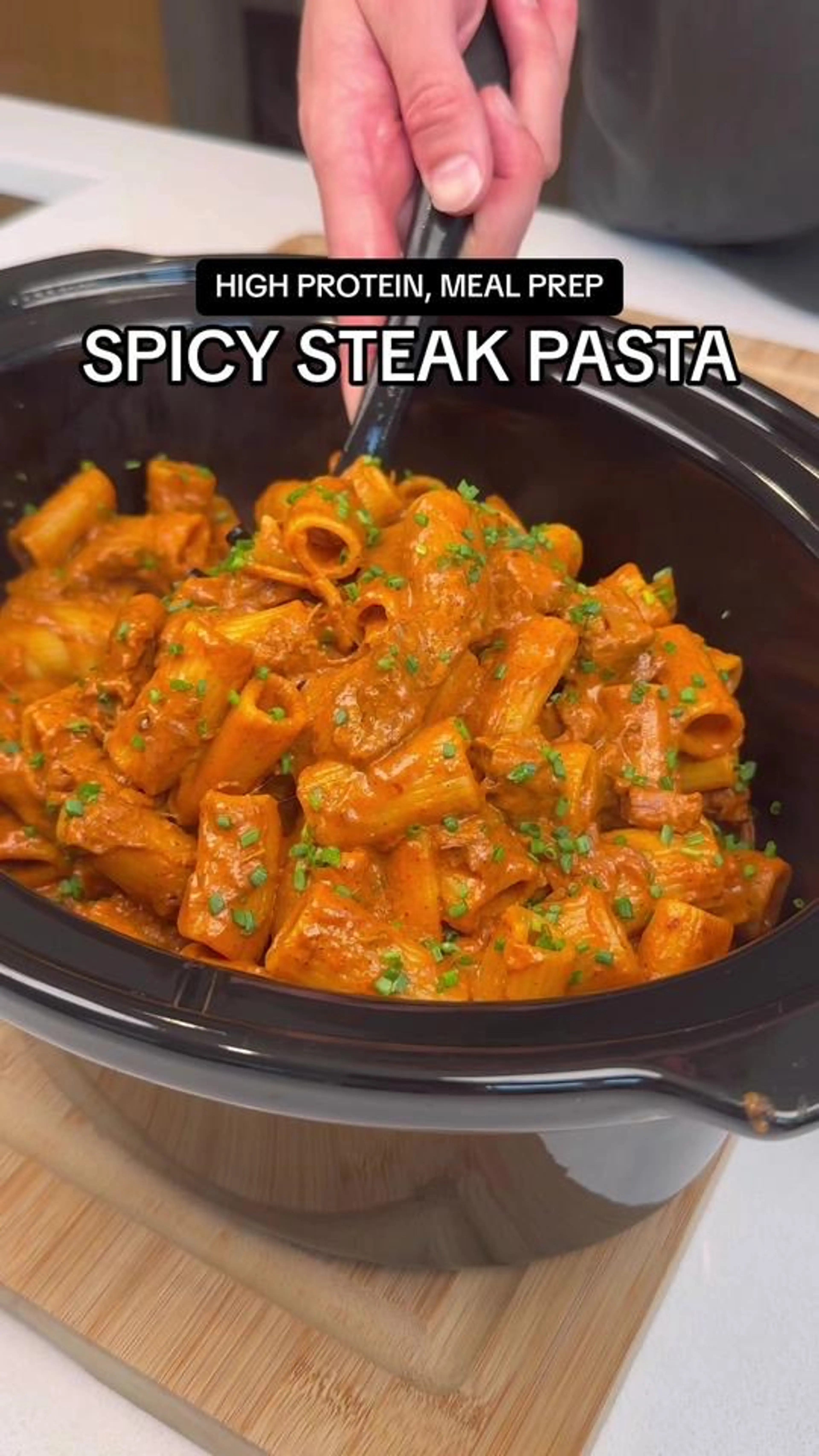 Spicy Steak Pasta