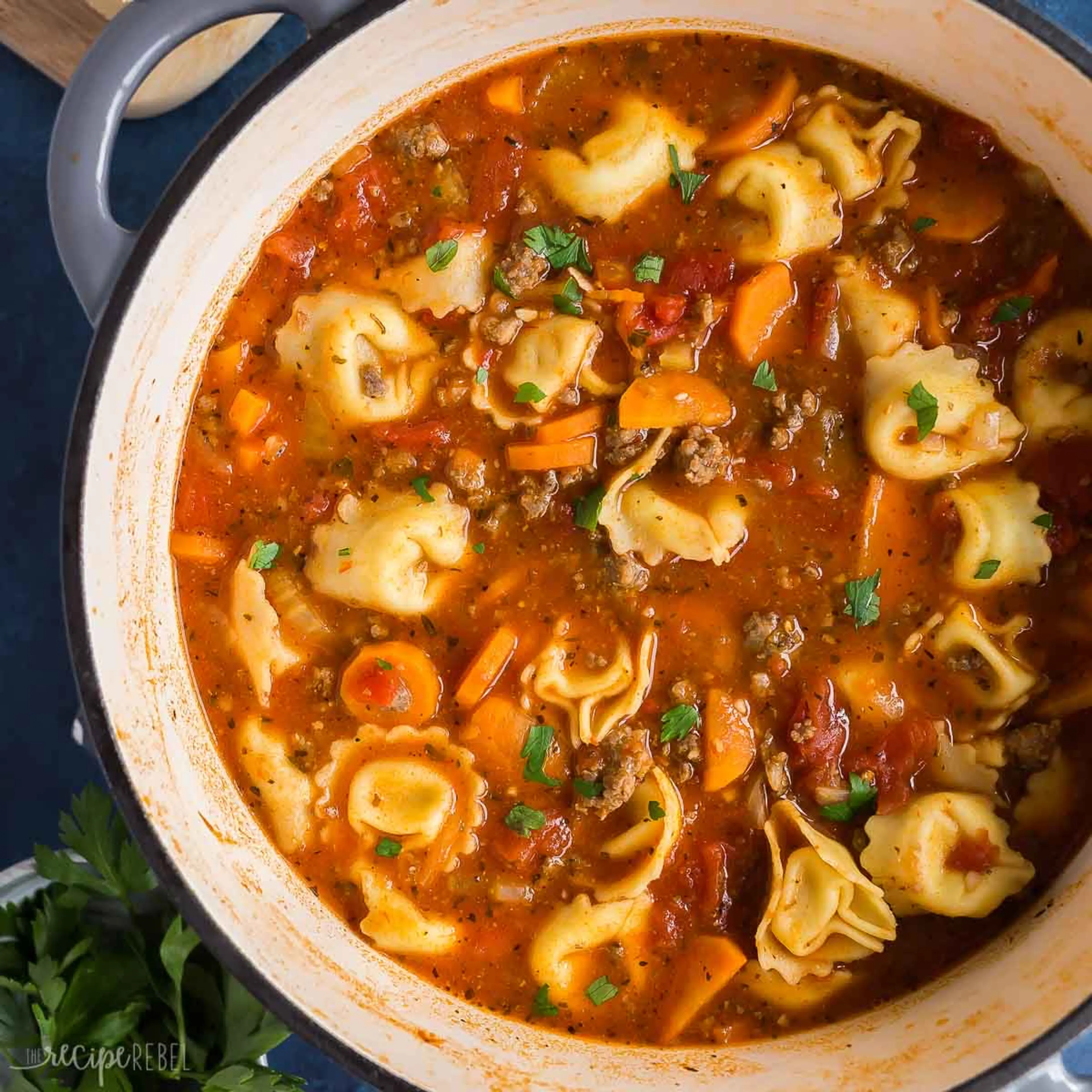 Sausage Tortellini Soup