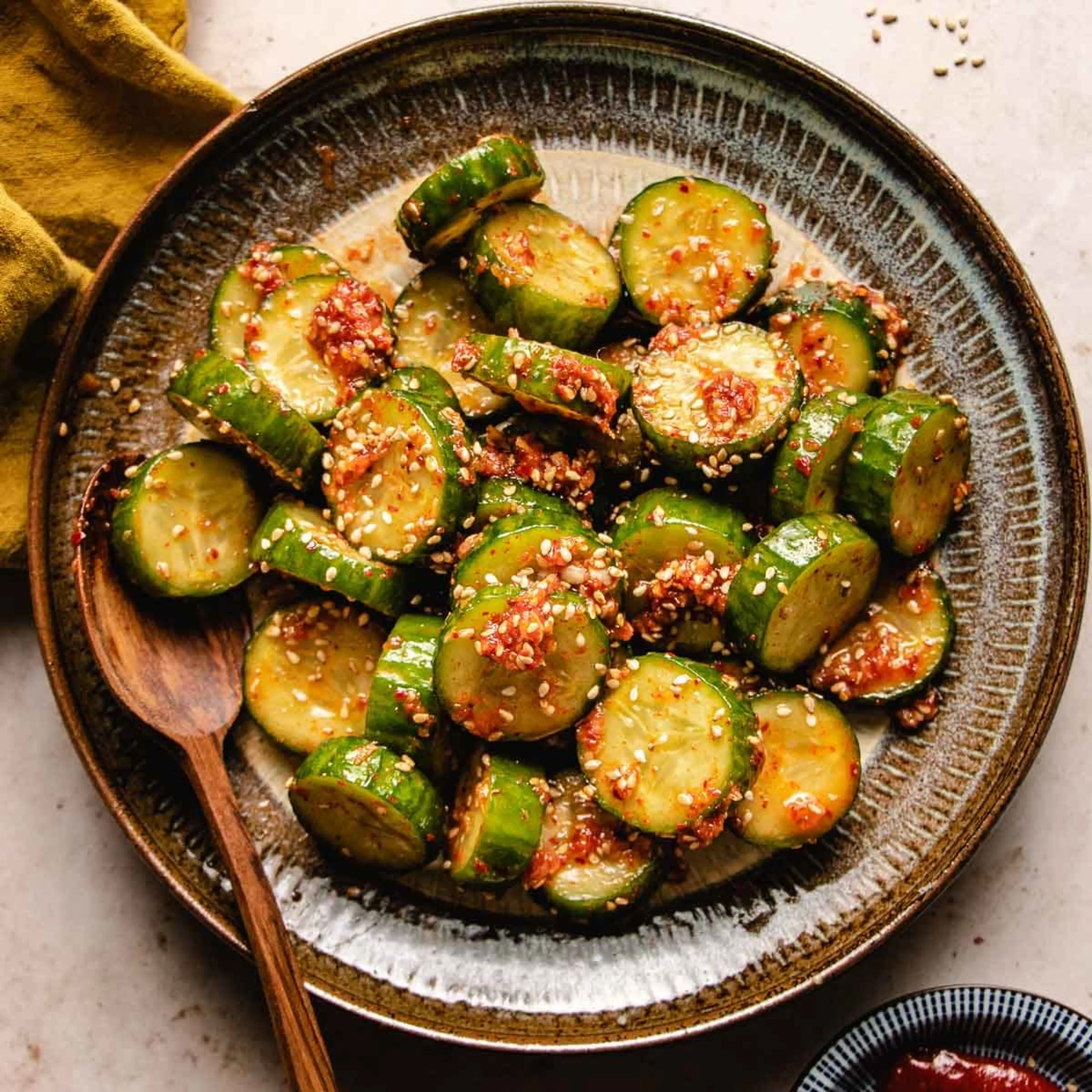 Korean cucumber salad recipe