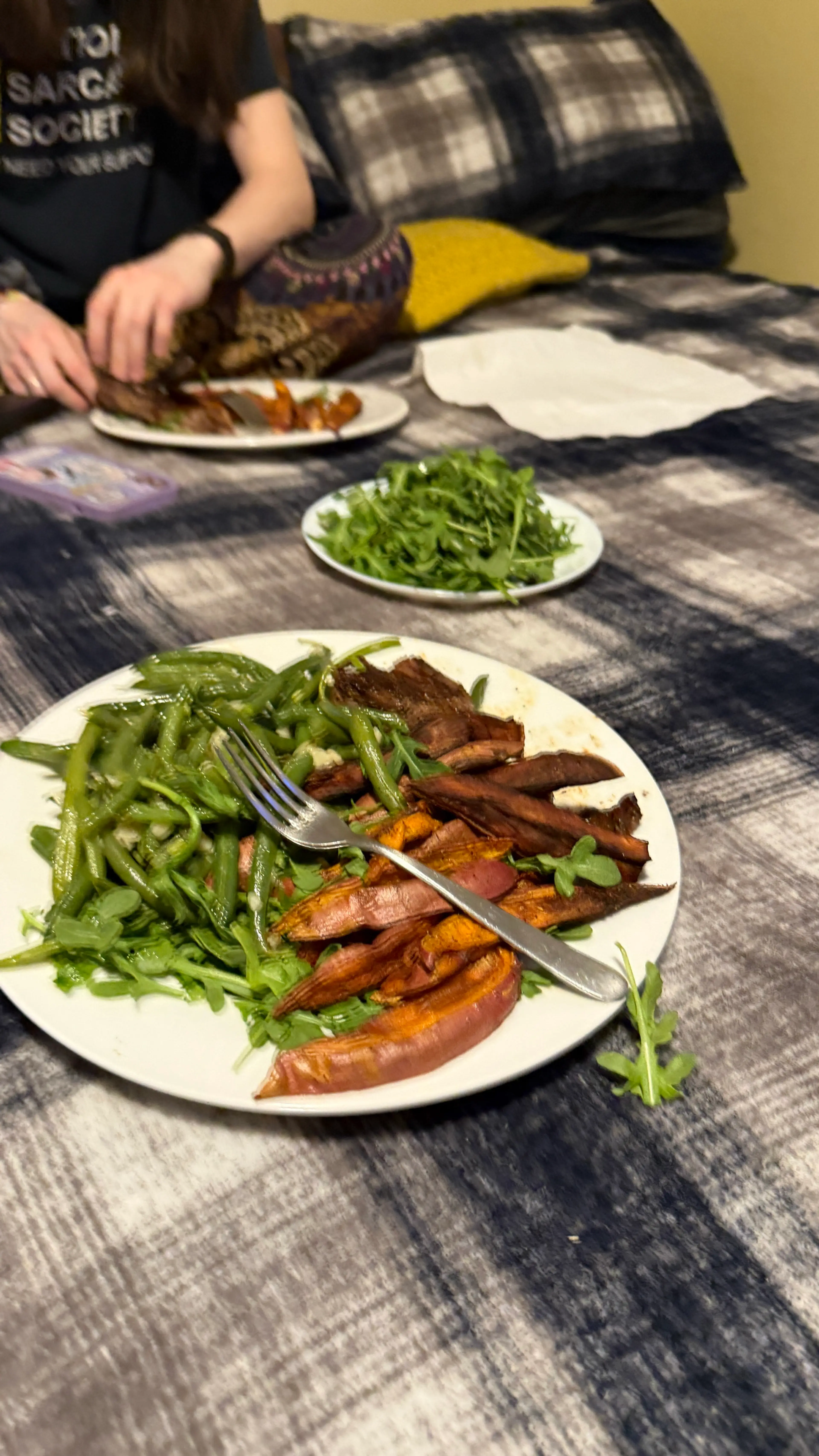 Baked Sweet Potatoes “Fries”