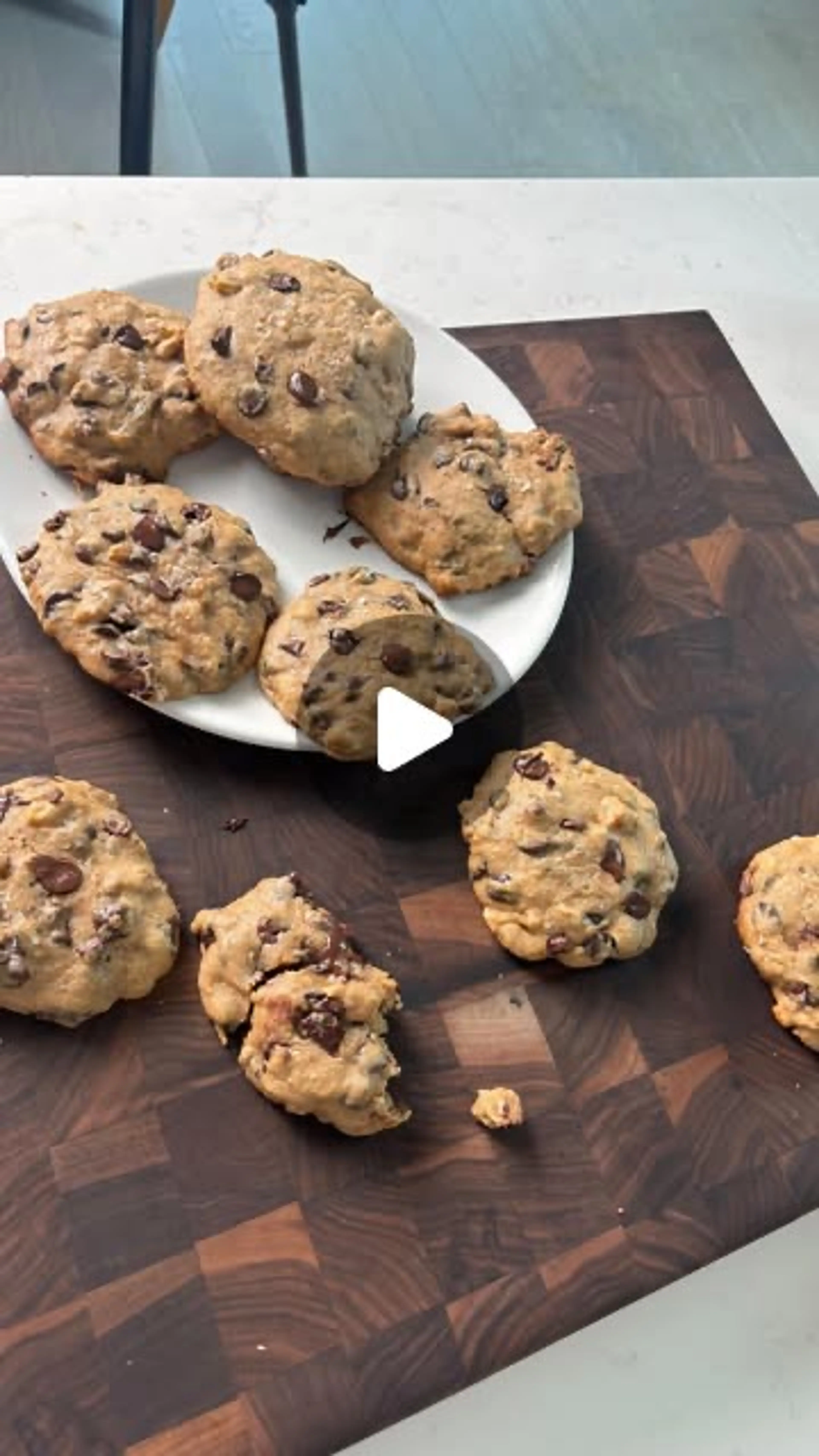 Banana Bread Chocolate Chip Cookie