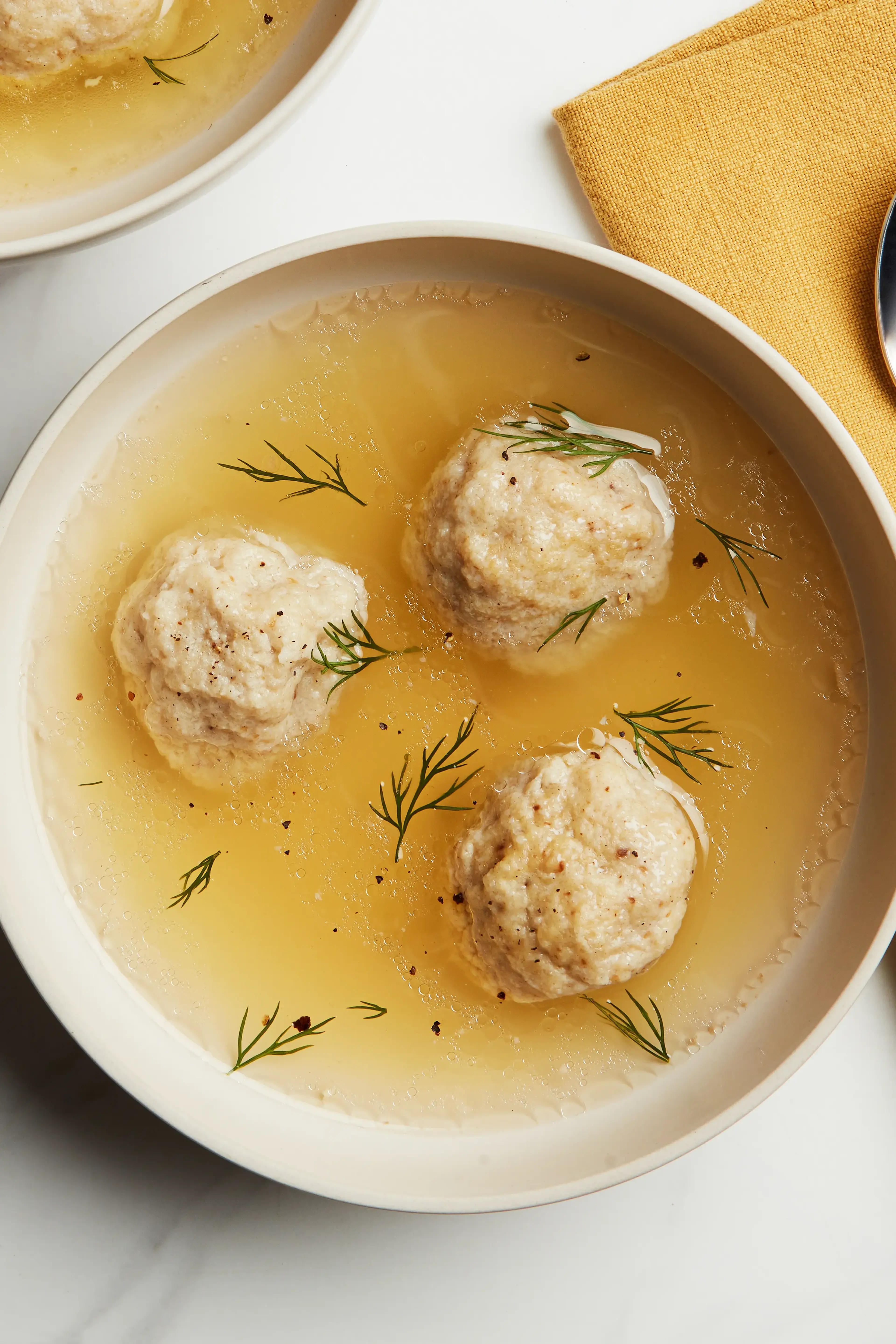 Mom's Matzah Ball Soup