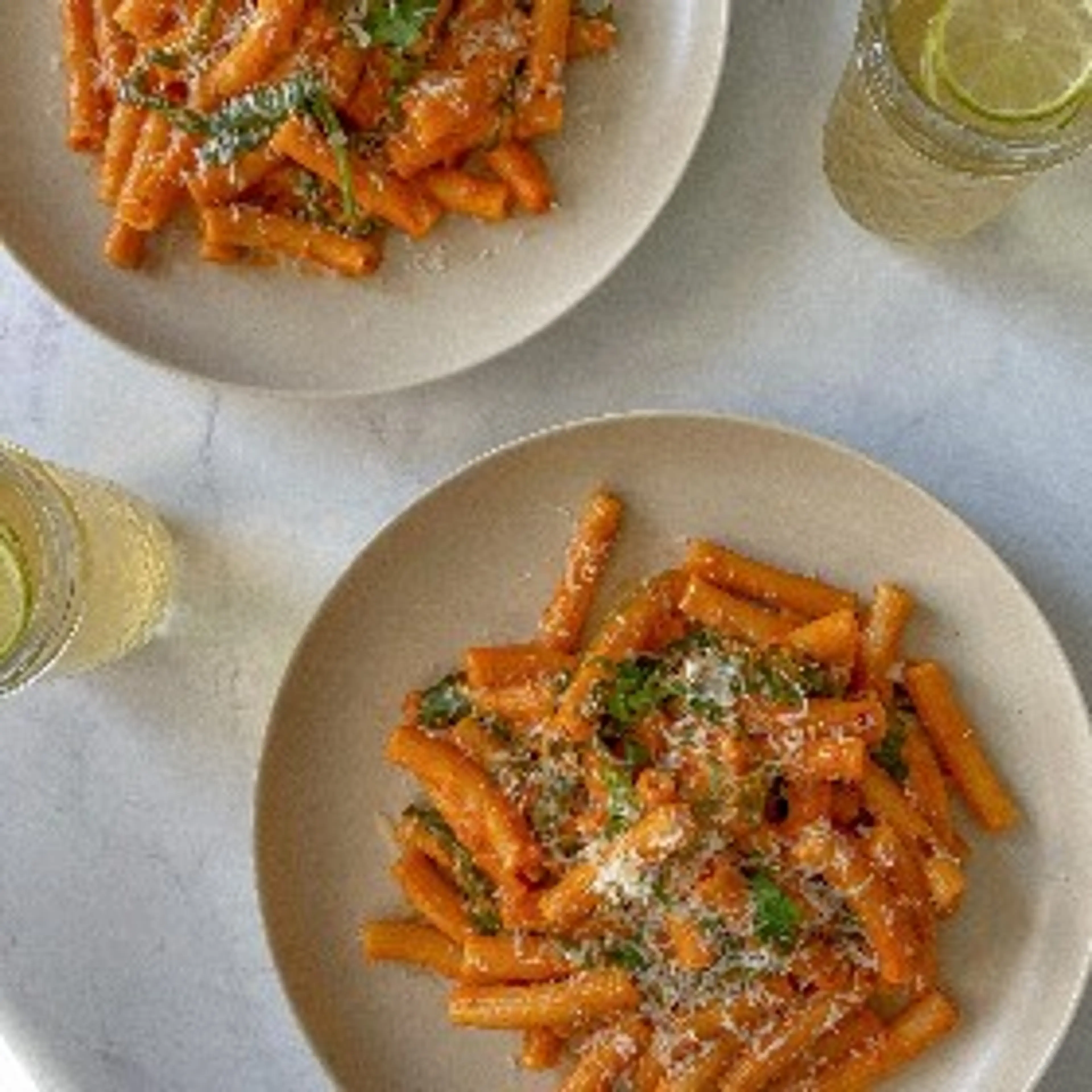 Spinach Pasta Alla Vodka