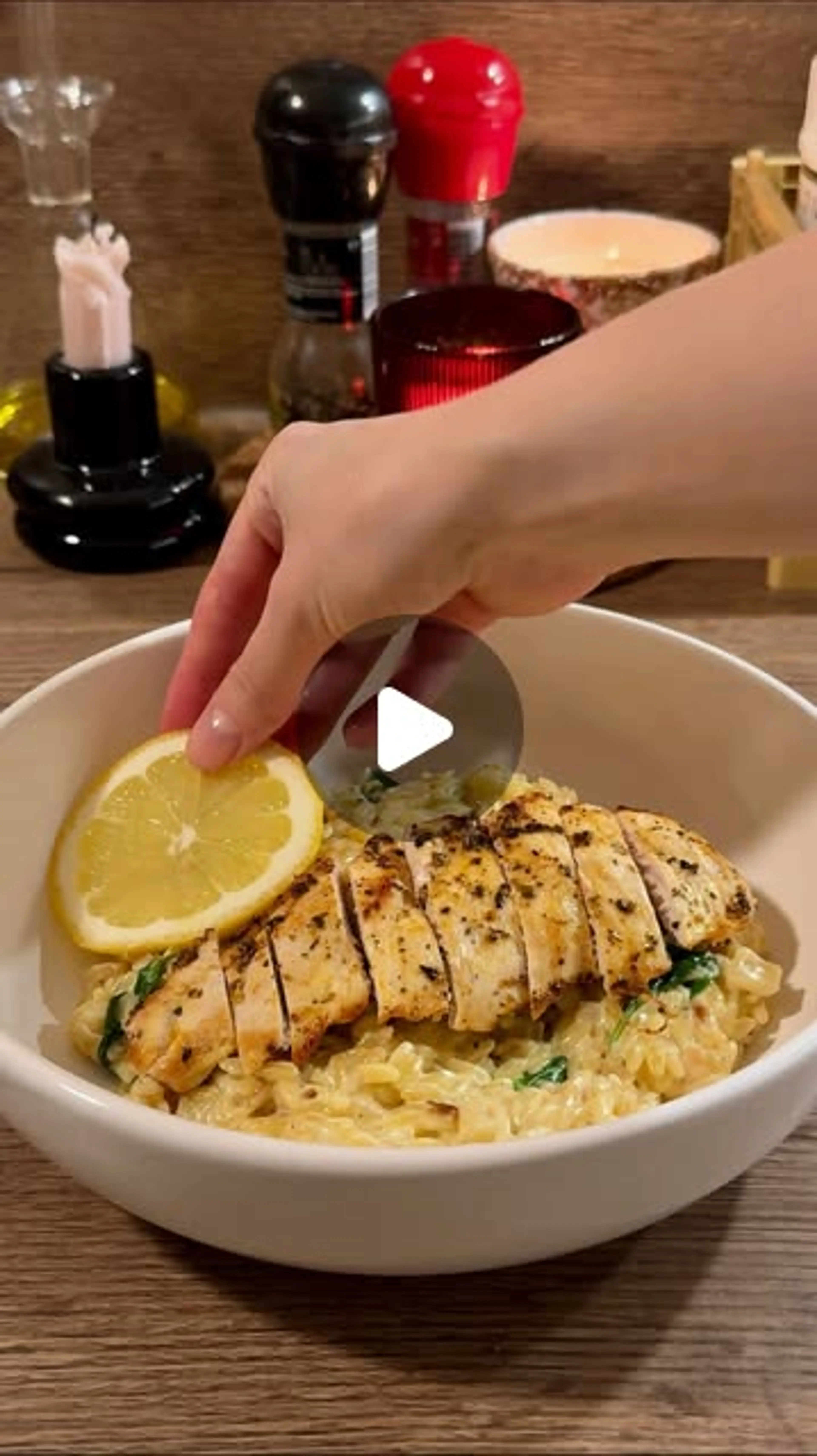 Lemon Chicken Orzo