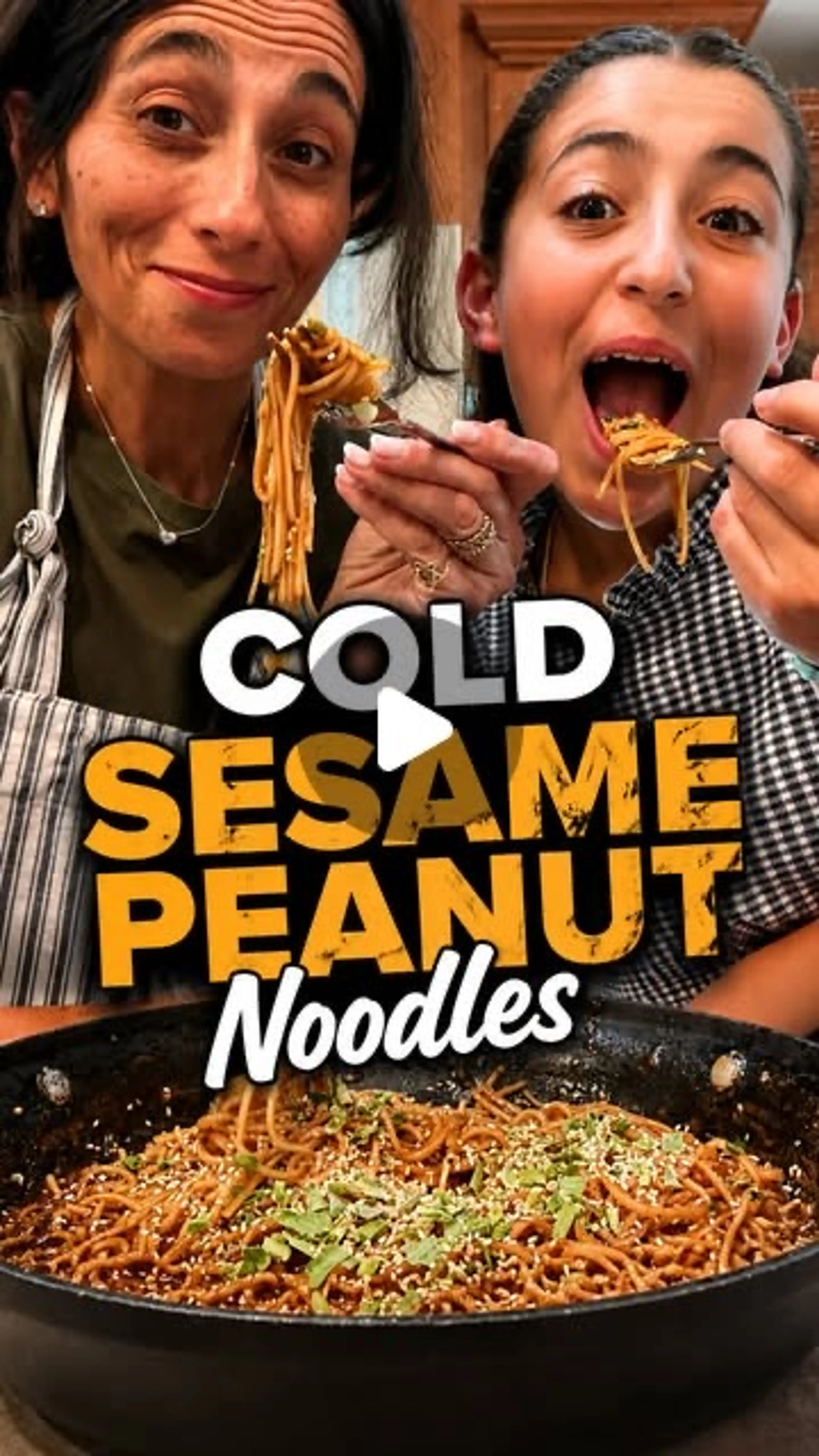 Cold Sesame Peanut Noodles