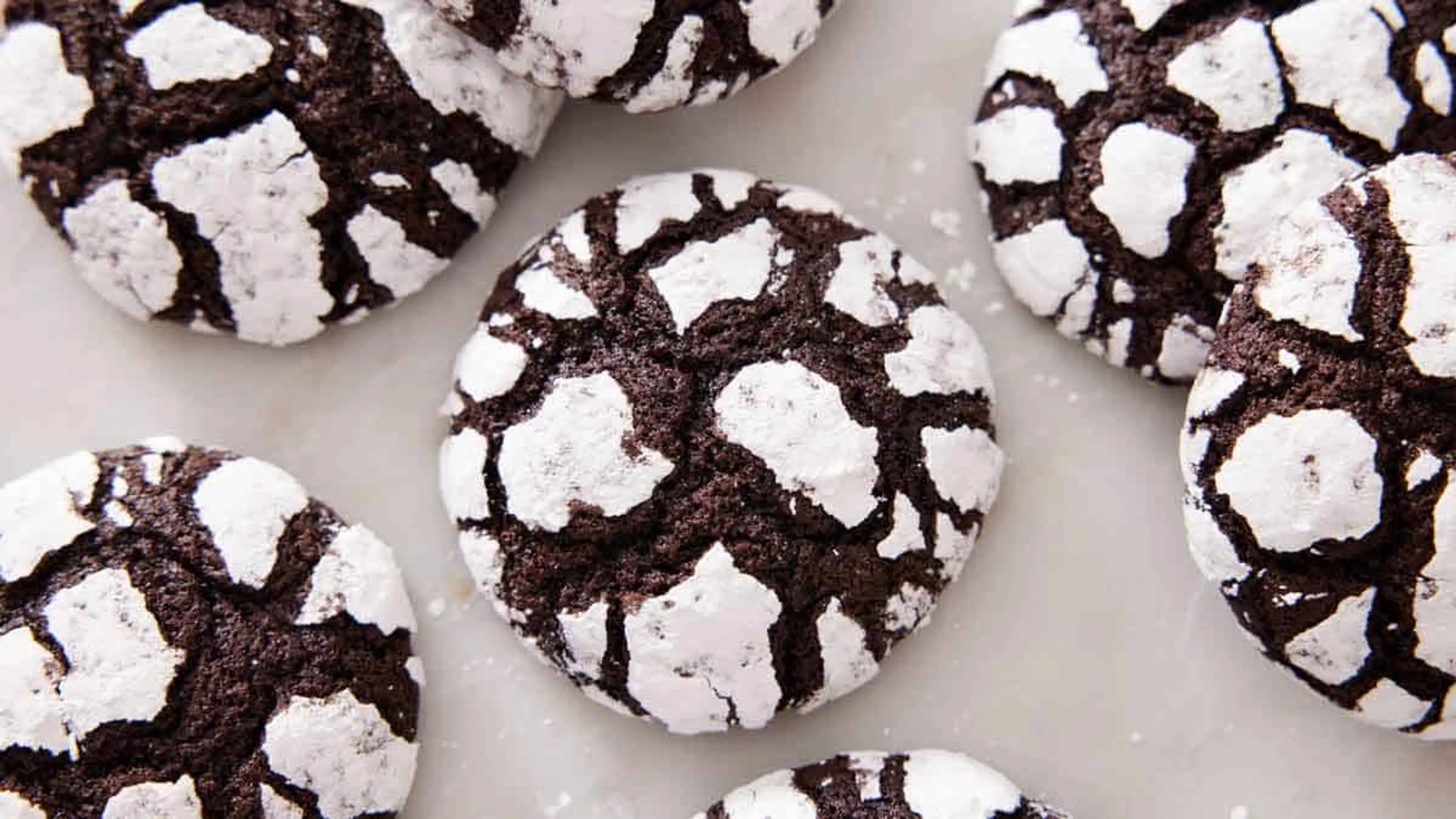 Chocolate Crinkle Cookies