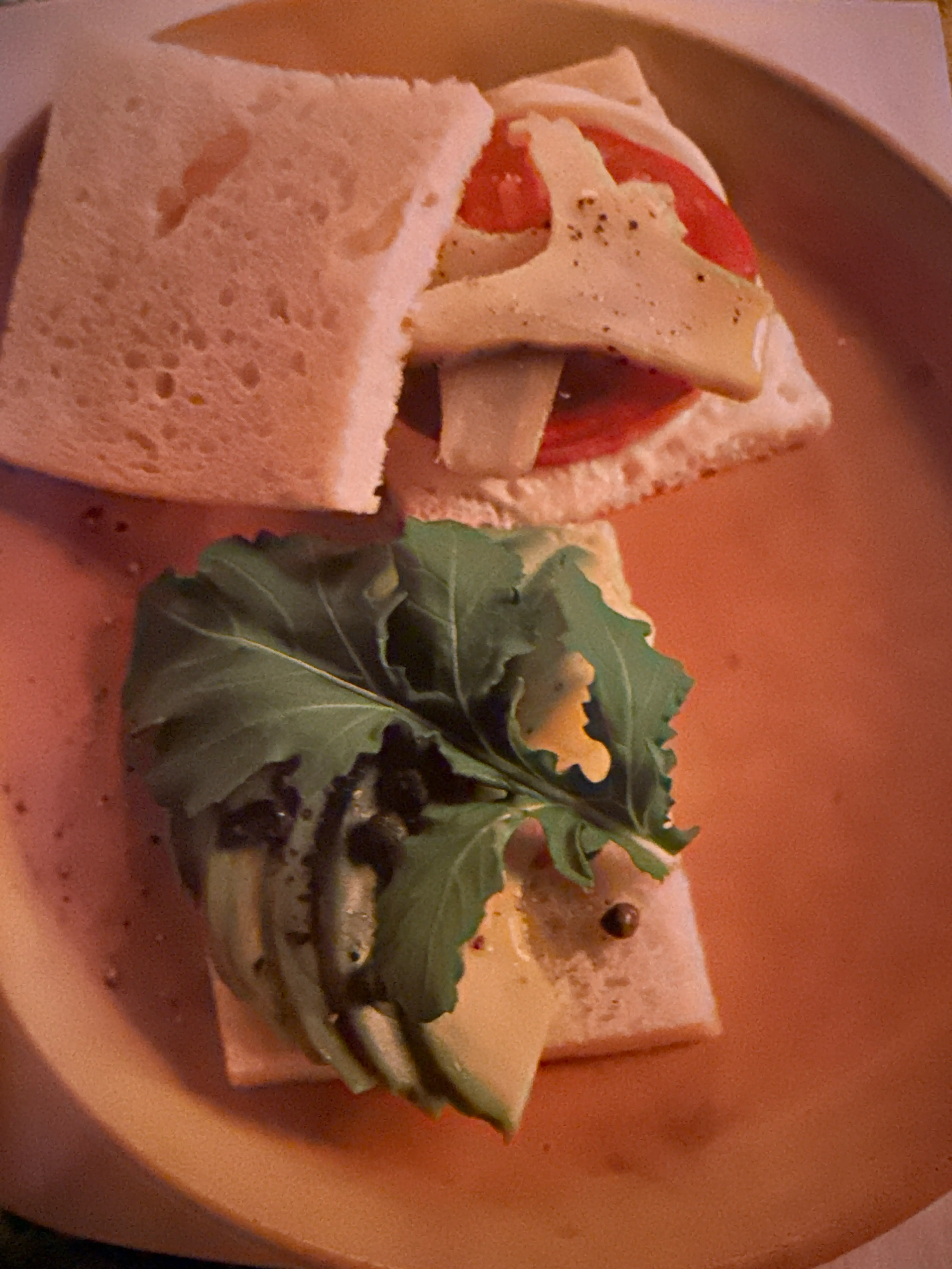 Artichoke and Tomato Tramezzini