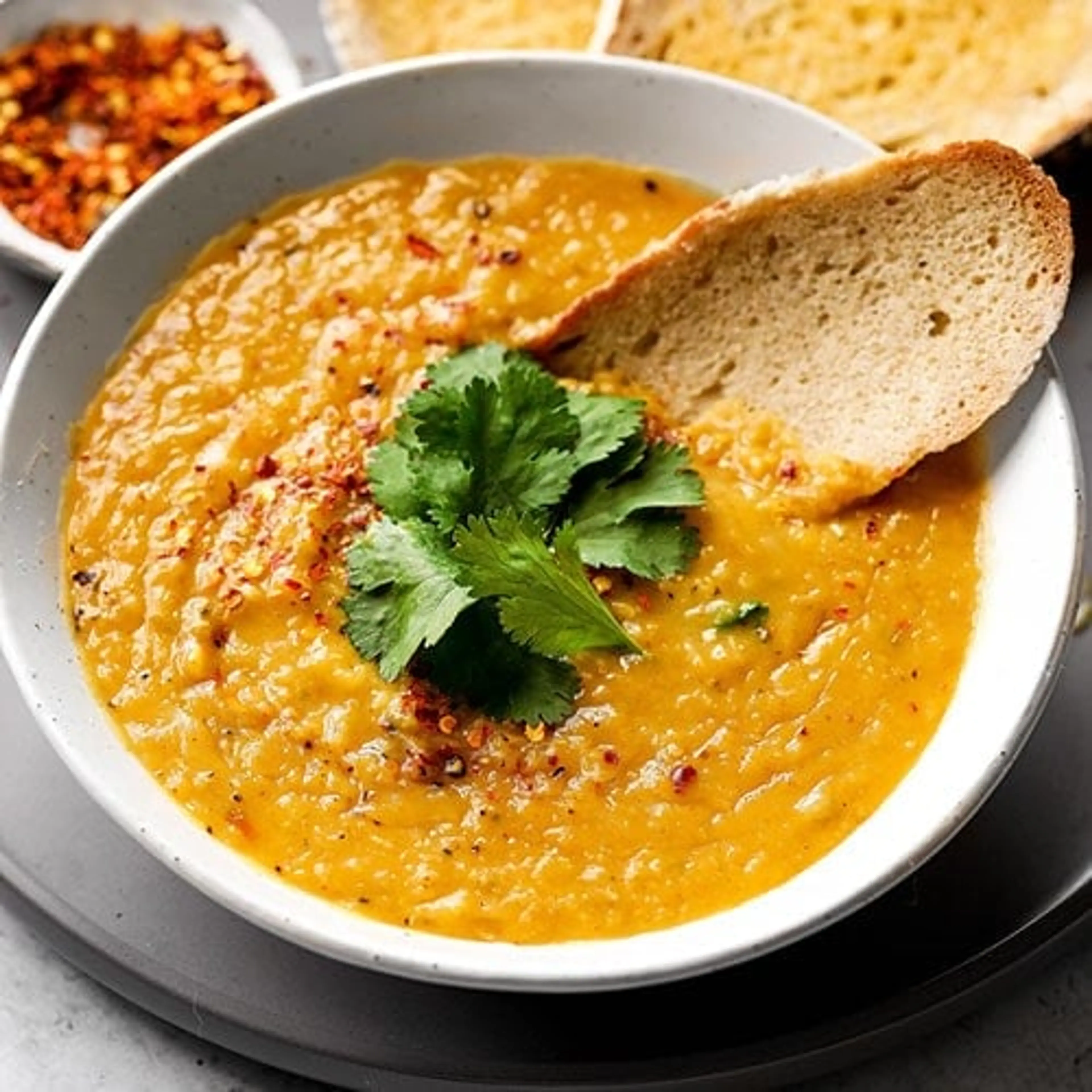 Iraqi Lentil Soup (Vegan)