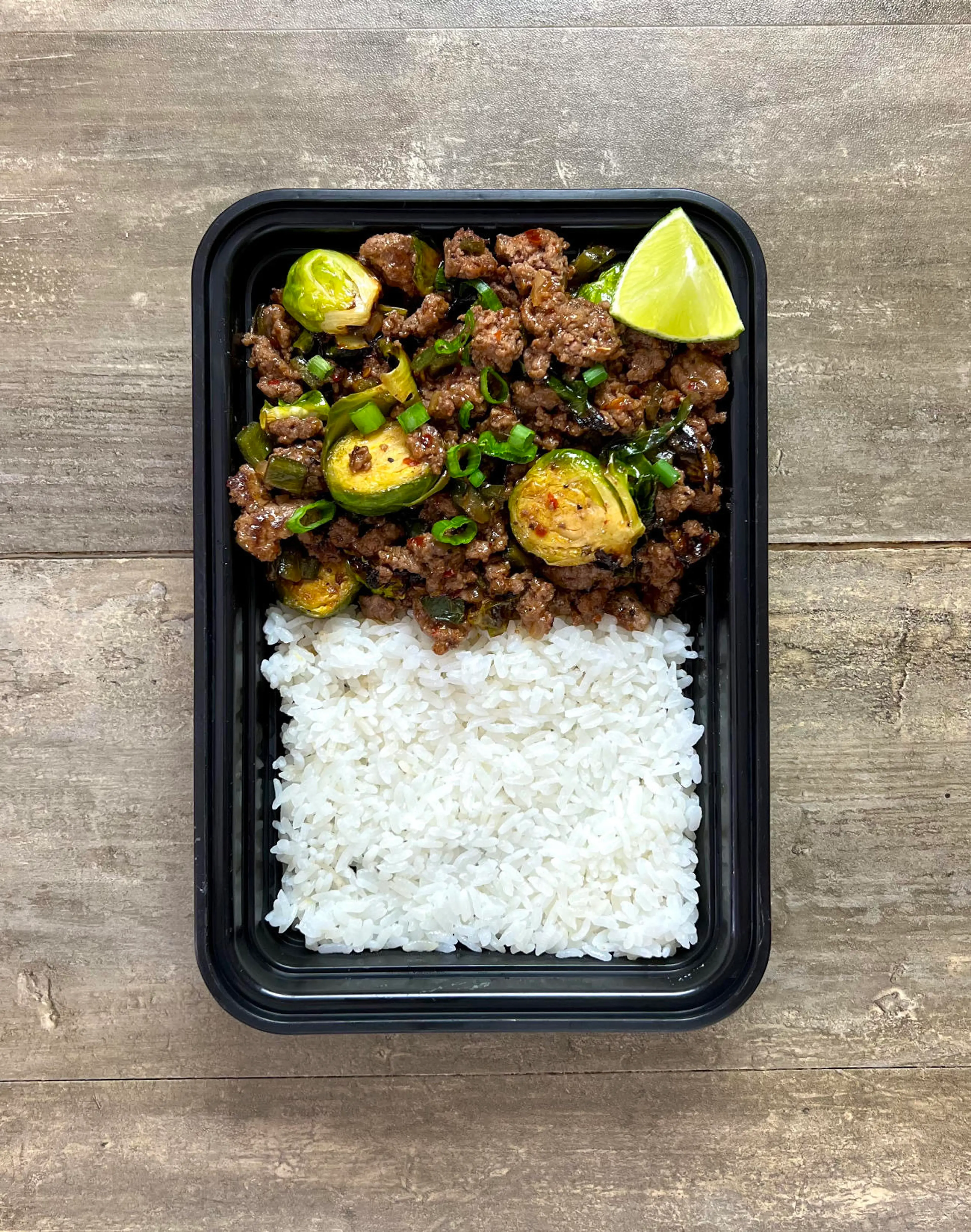 Firecracker Beef & Brussels
