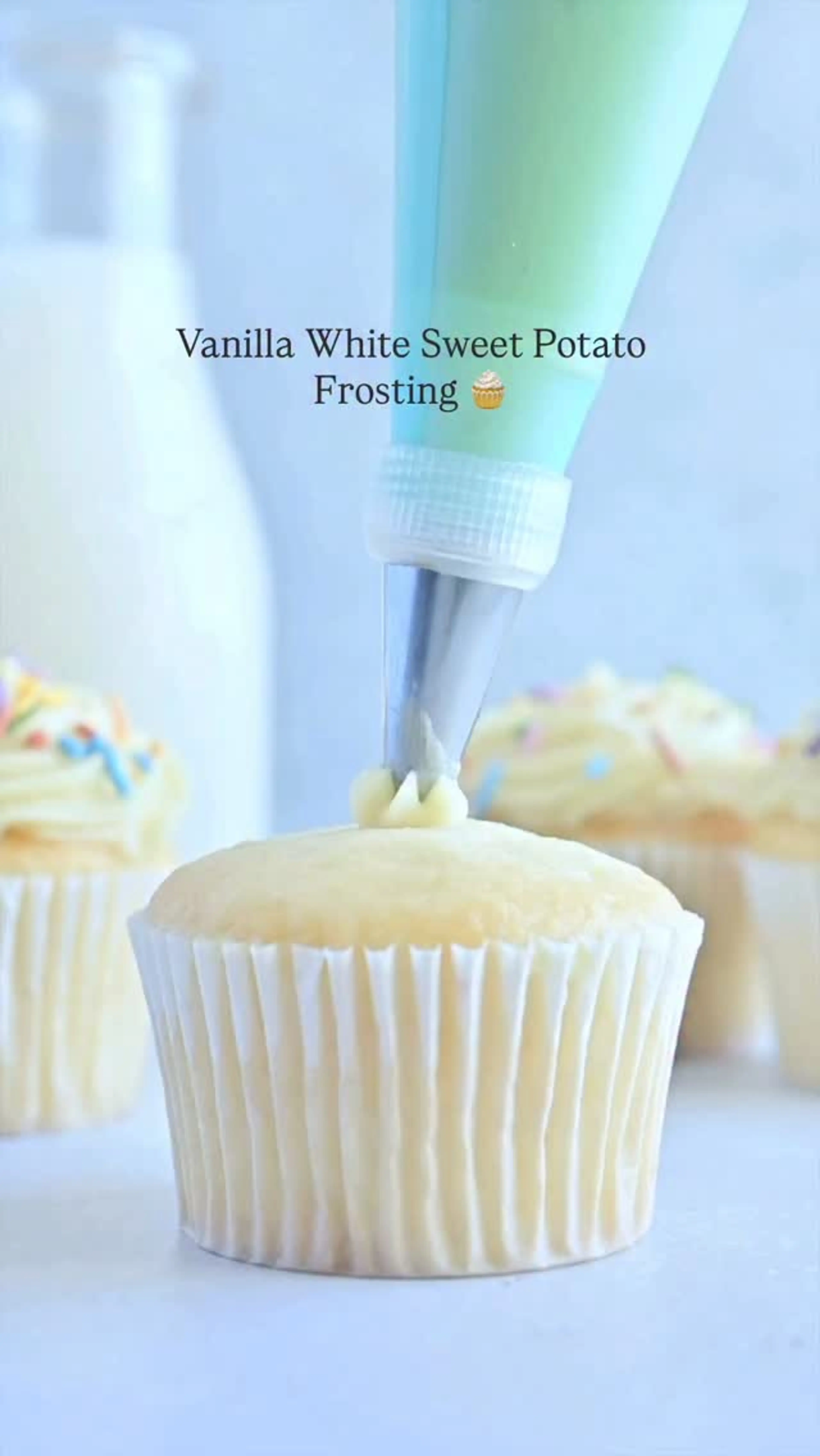 Vanilla White Sweet Potato Frosting