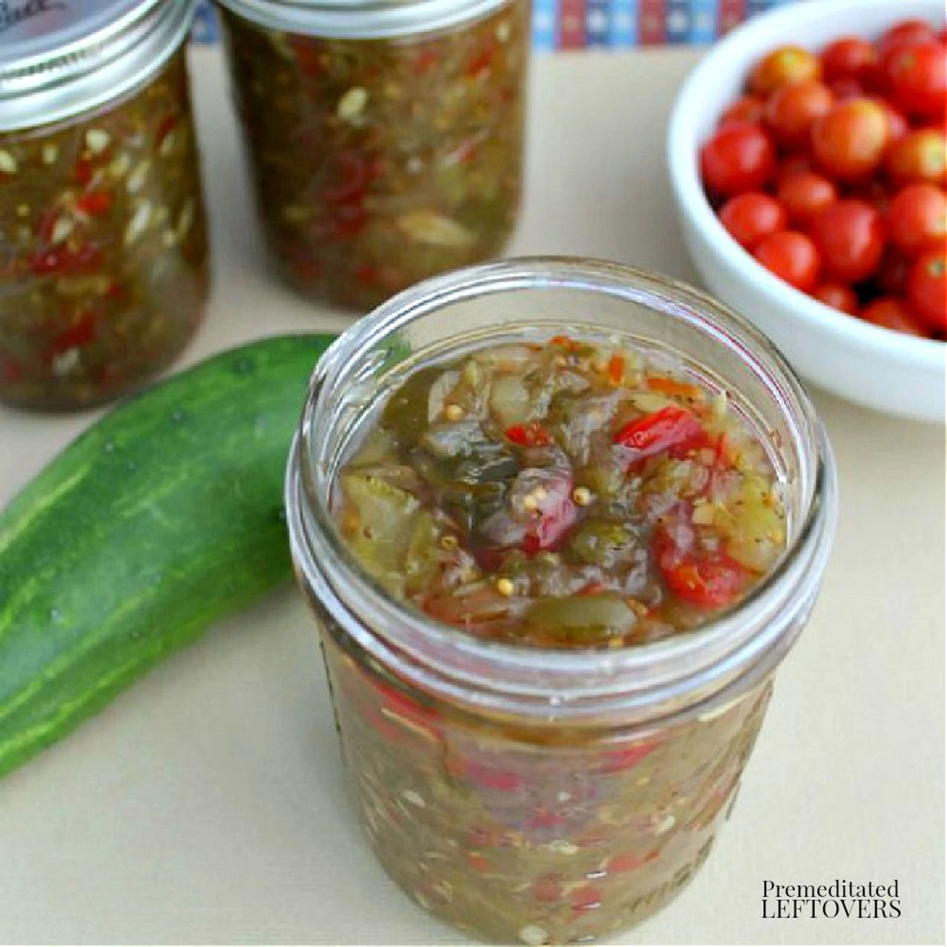 Sweet Pickle Relish Canning Recipe